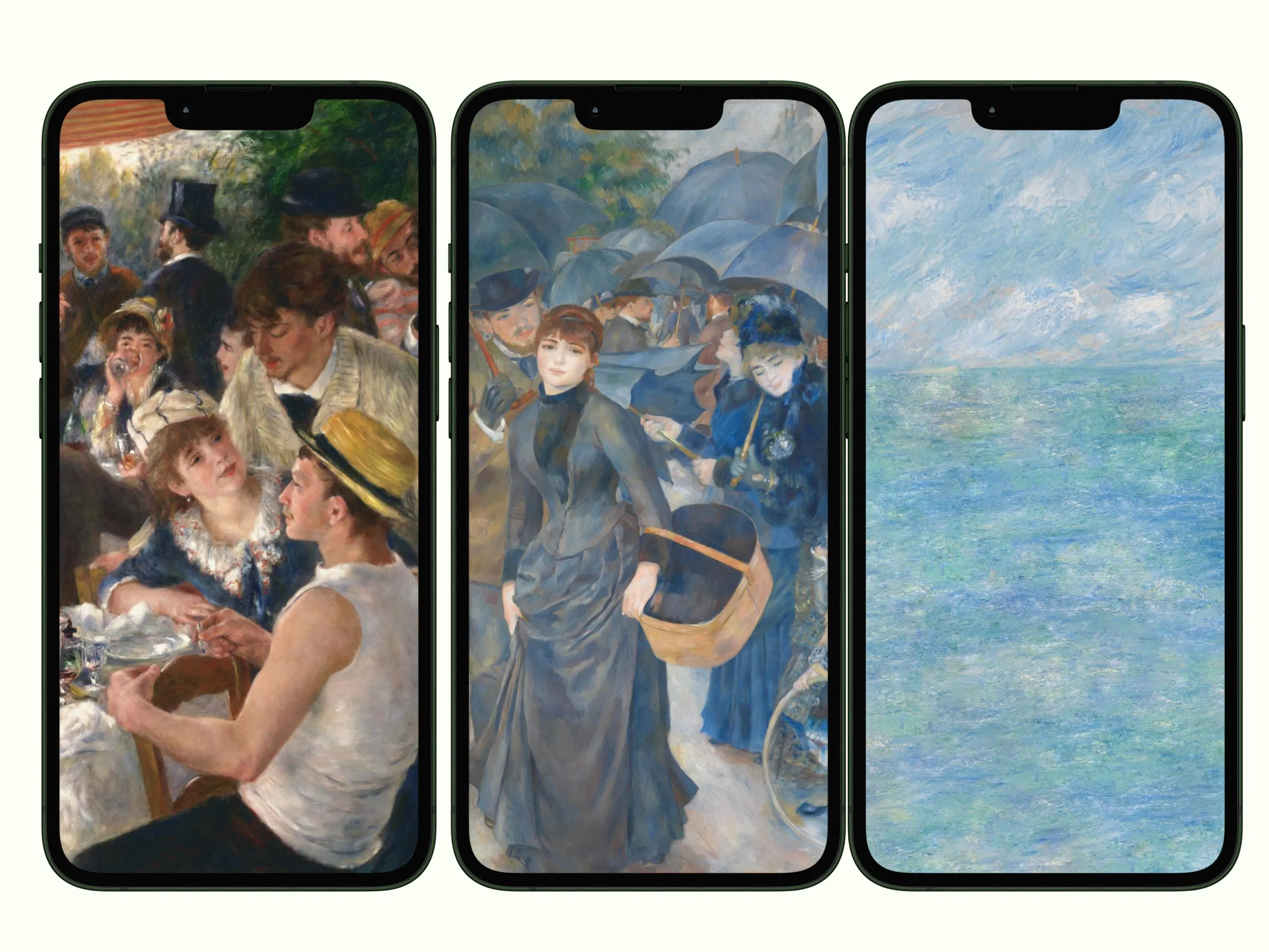Renoir Impressionist Paintings Phone Wallpapers (Phone Digital Download) - image 4