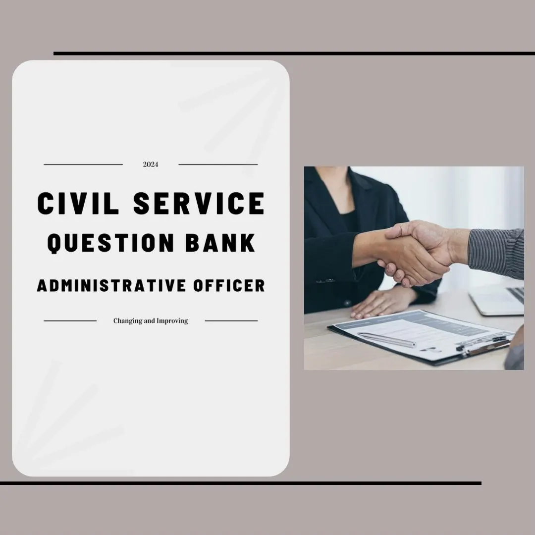 Civil Service Administrative Officer Interview Prep | Changing & Improving (Digital Download) - image 2