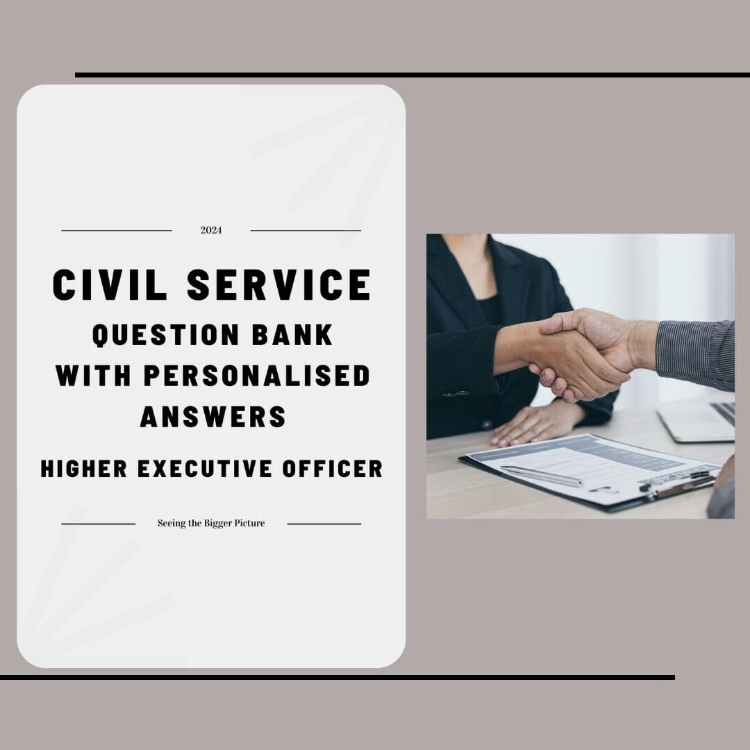 HEO Civil Service Interview Questions | Personalized Answers (Digital)