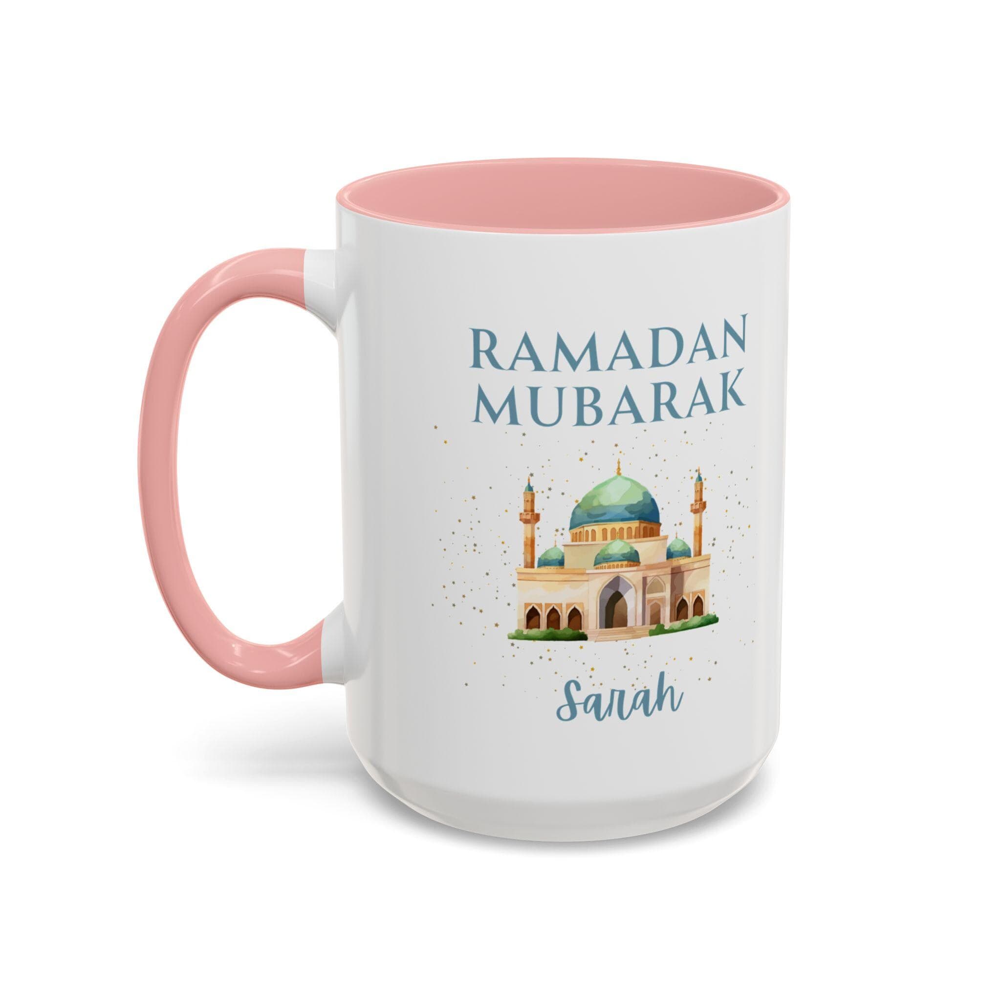 Personalized Ramadan Mubarak Mug Gift for Her/Him, Ramadan Kitchen Accessories, Custom Islamic Mosque Gifts, Gifts for Muslim friend Ramadan - image 3