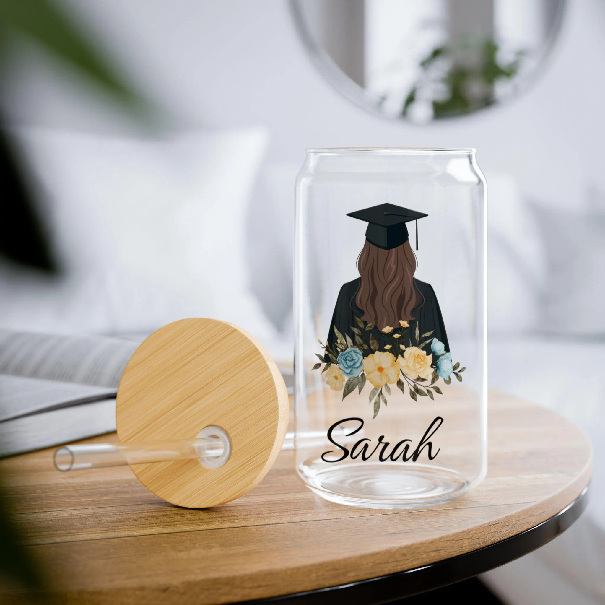 Personalized Graduation Tumbler Gift for Her, Grad Custom High School Graduation Sipper College Grad Gift Cup 2025 Daughter Graduation Gift - image 3