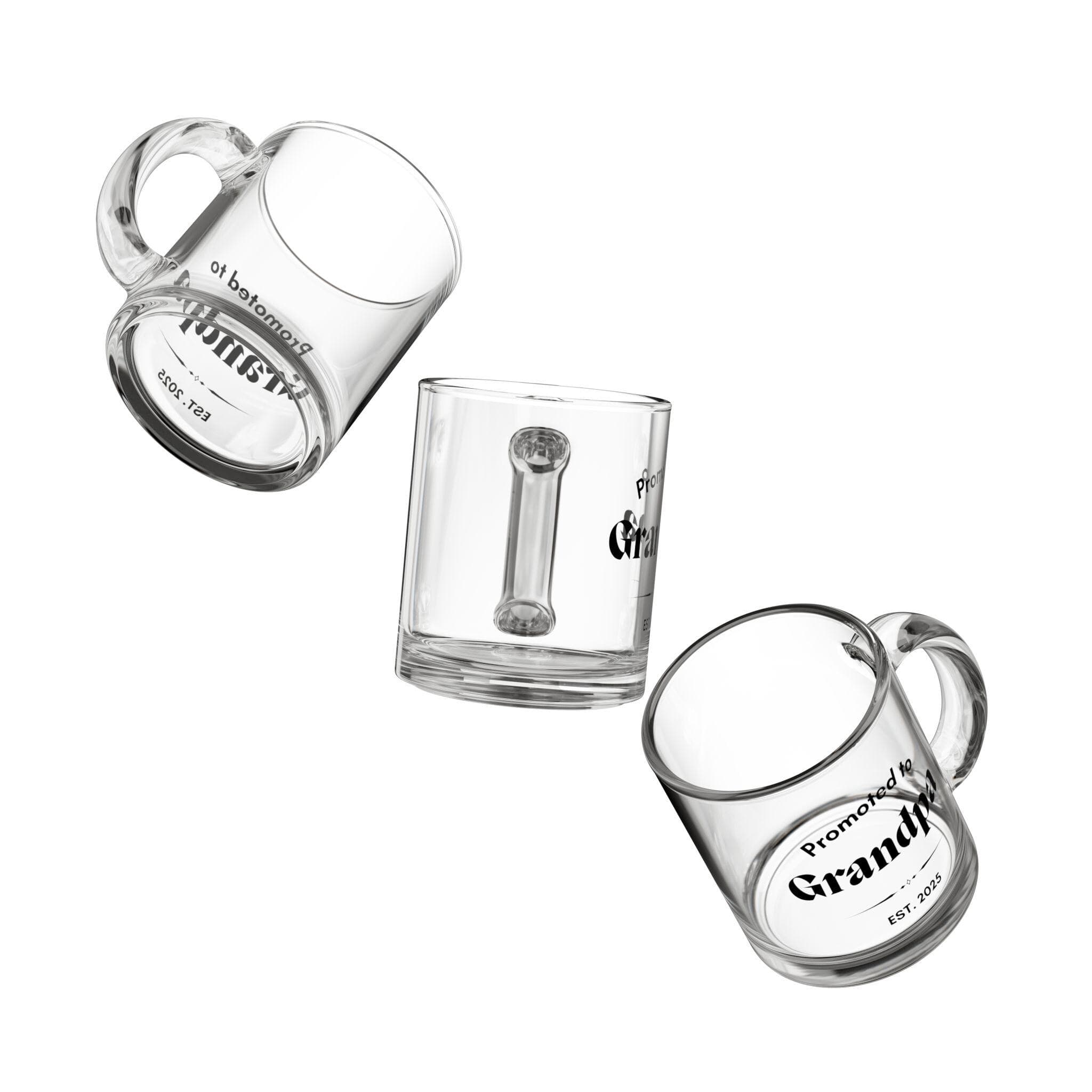 Personalized Promoted to Grandpa Glass Mug New Grandpa Gift Pregnancy Announcement Grandpa Custom Pregnancy Reveal Future Grandpa EST Mug - image 4