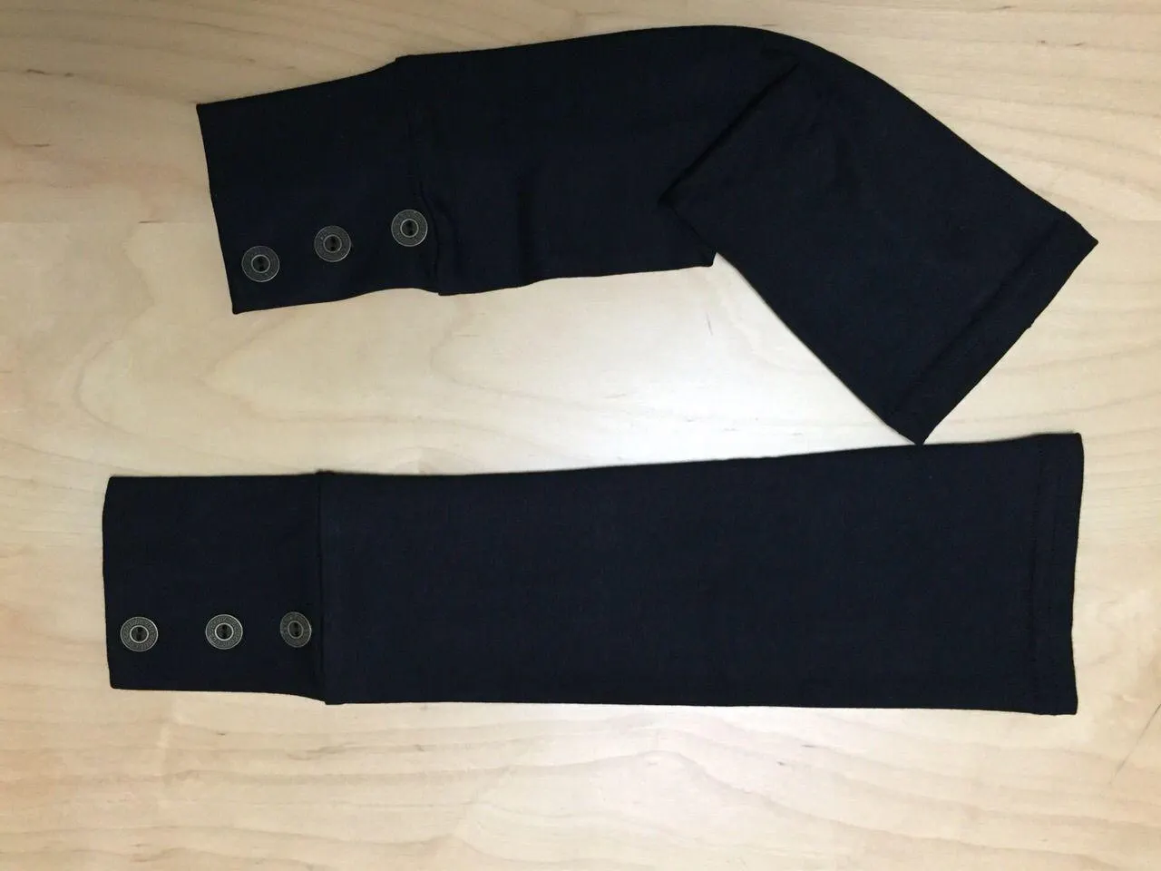 2X Elegant Turlu 1 pair Arm Sleeve with/without button Cover comfy stretch Women - image 3