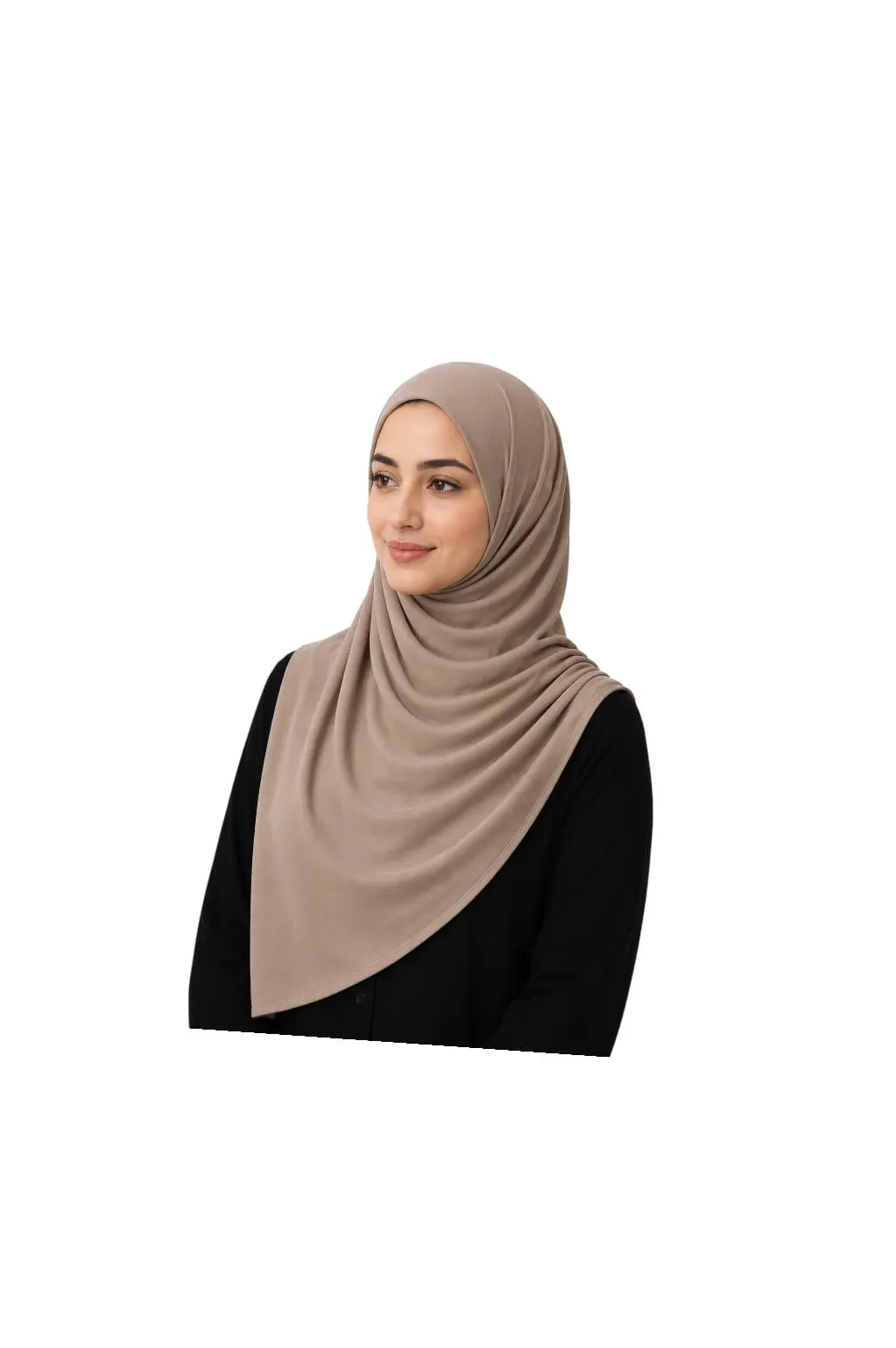 Instant Jersey Wrap Hijab Double Stitching 180x67cm - image 2