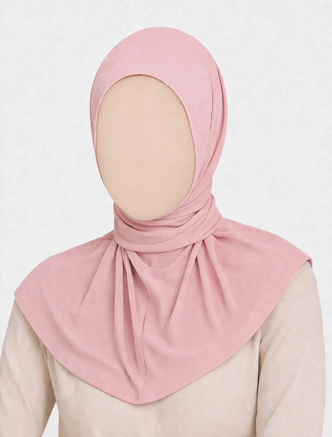 Pull on Instant 1Pc Quality Turkish Turlu Yusra Amira hijab collar