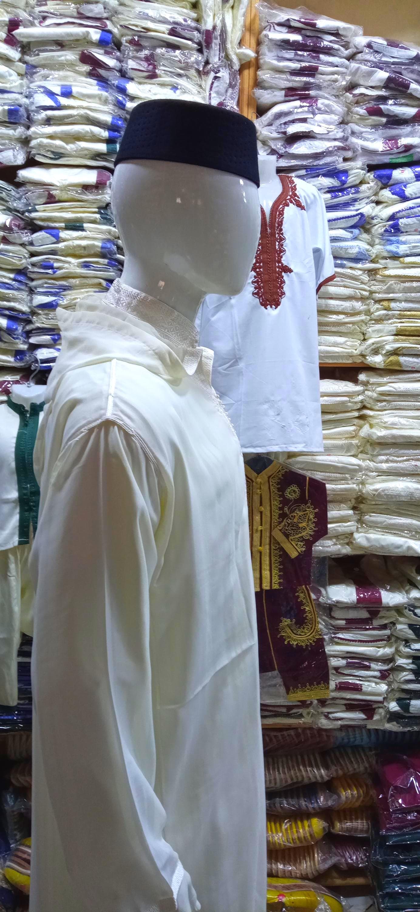 Handmade Moroccan Djellaba - Stitched Islamic Menswear - image 5