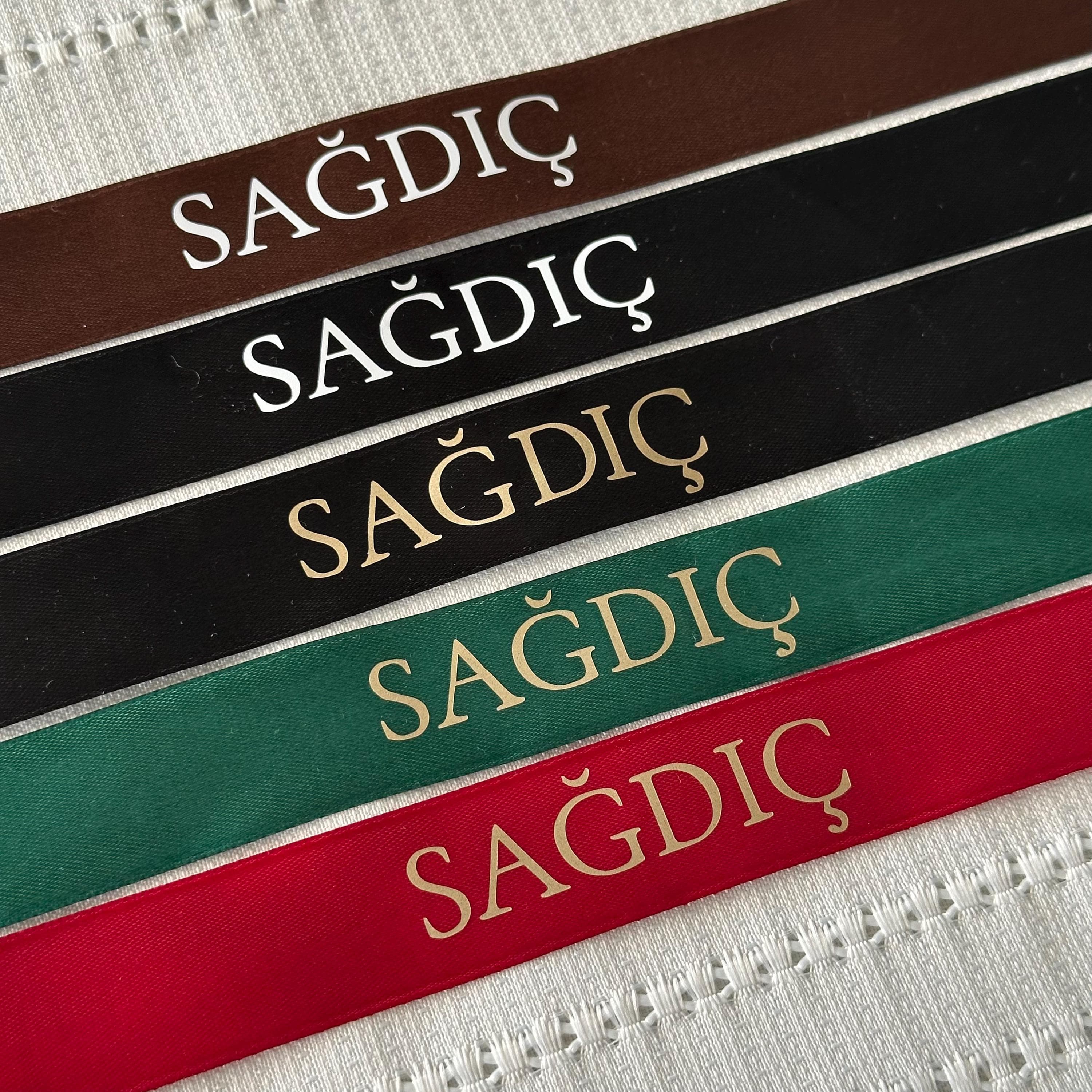 Sağdıç Band für Ärmel | Hochzeitsband für Trauzeugen | Sağdıç Kurdelesi | Kol Band | Sağdıç Hediyesi | Sağdıç Kolluğu | Hochzeitsdekoration - image 3