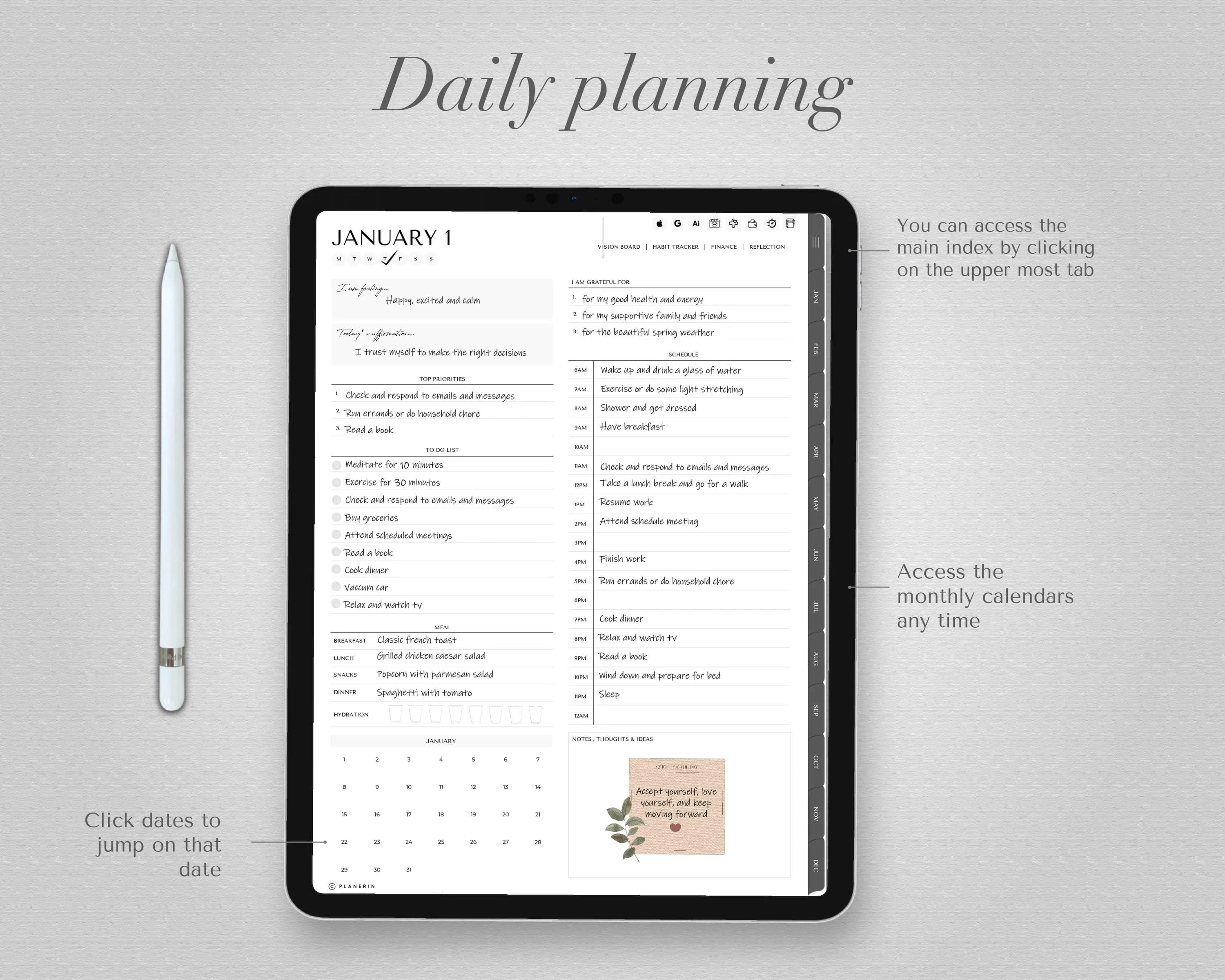 Daily Digital Planner