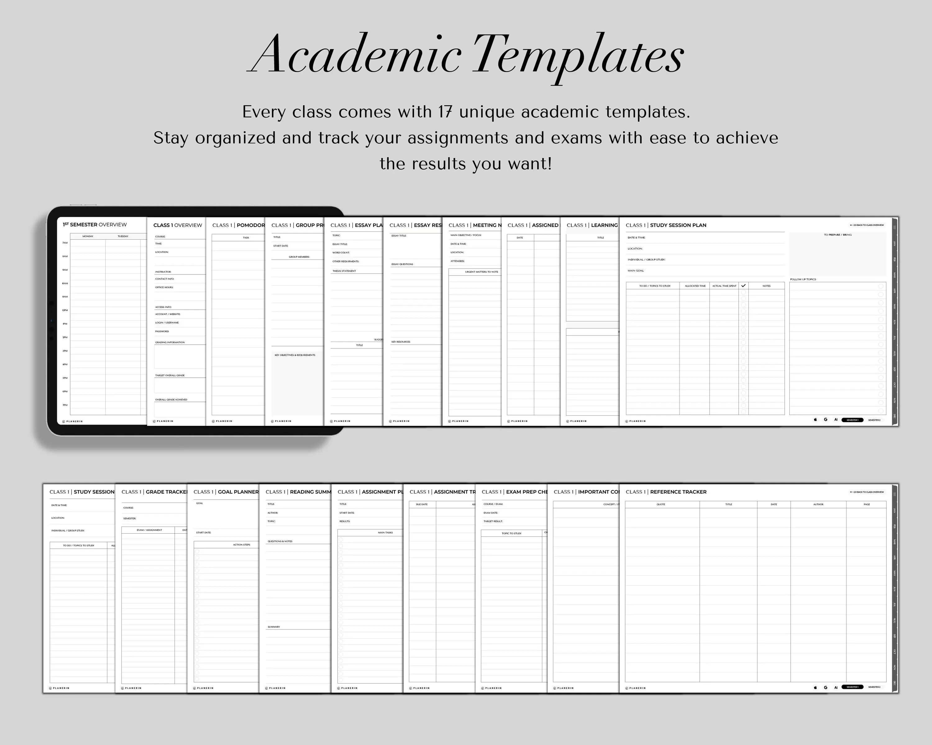 Academic Planner