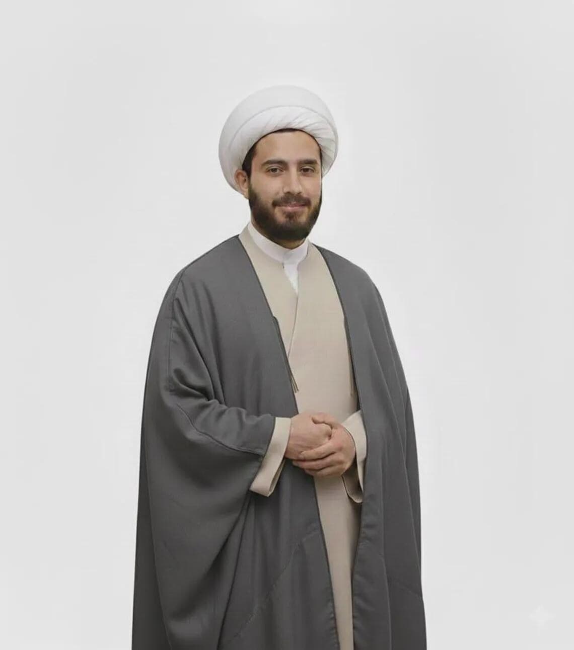 Shia Clergy Qaba Aba Ammama Set, Mens Islamic Scholar Robe, Ulama Qaba Cloak, Wool Blend Abaya, Muslim Clergy Clothing, Shia Turban - image 4