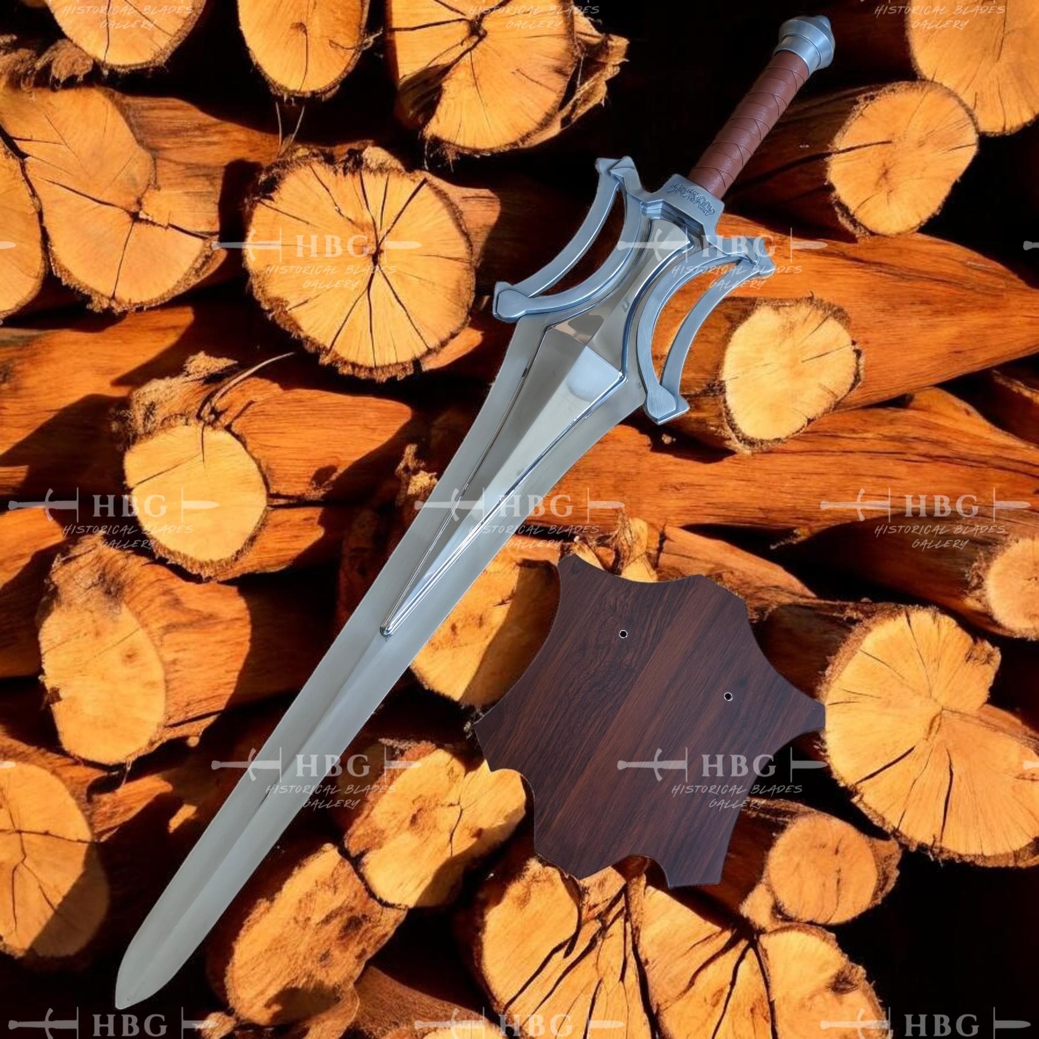 He-Maan Power Sword Replica, Masters of the Univrse Sword, 40in Fantasy Display Prop - image 3