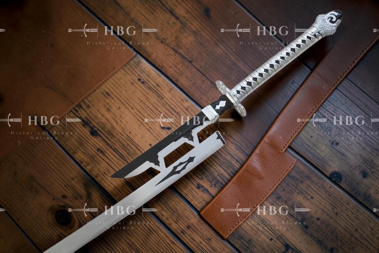 Nier Automata Virtuous Treaty Replica, 124cm Metal Odachi, Cosplay Display Prop - image 3