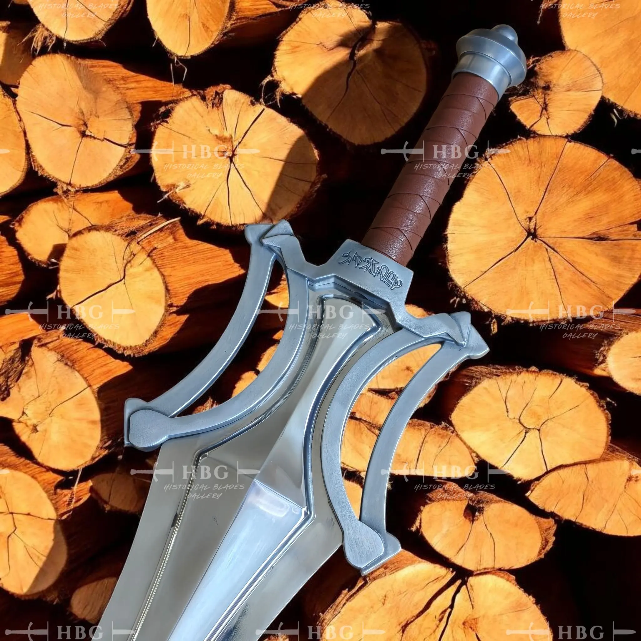 He-Maan Power Sword Replica, Masters of the Univrse Sword, 40in Fantasy Display Prop - image 4
