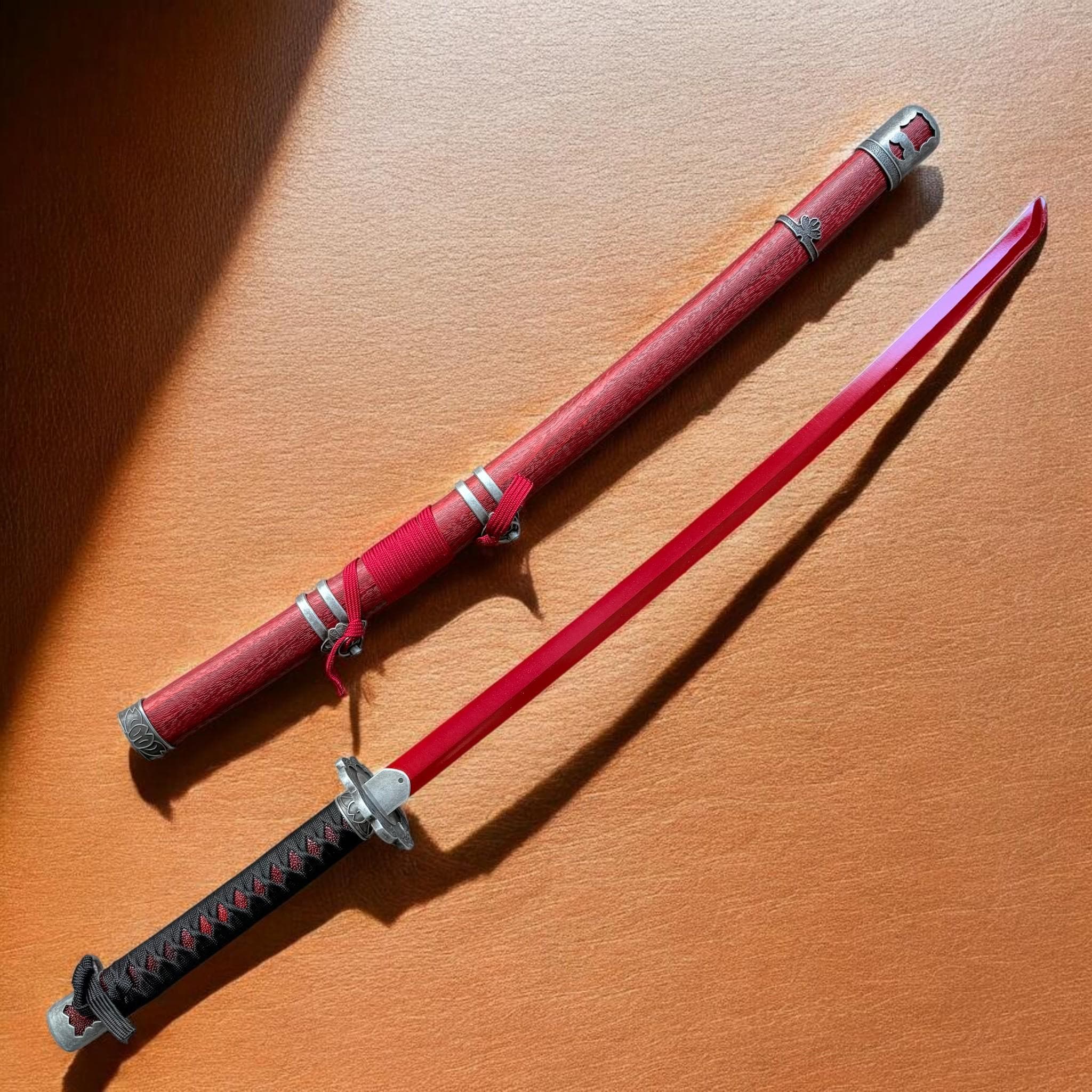 Mortal Blade Replica, Sekiro Fushigiri Katana, 40in Metal Cosplay Display Sword - image 4