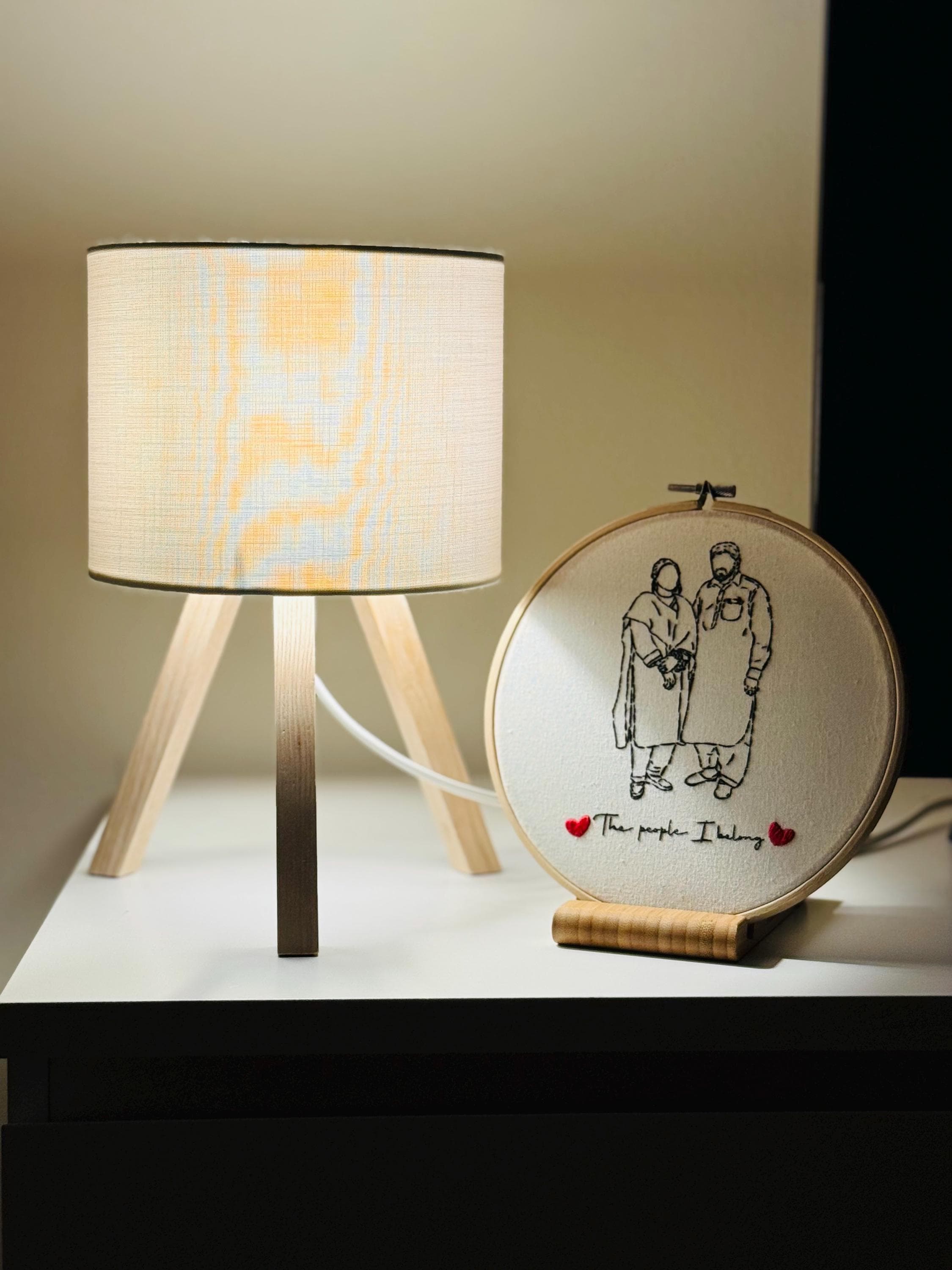 Couple Proposal Embroidery Portrait, Custom Portrait From Photo, Engagement Gift, Gift for Couples, Anniversary Gift for him/her - image 4