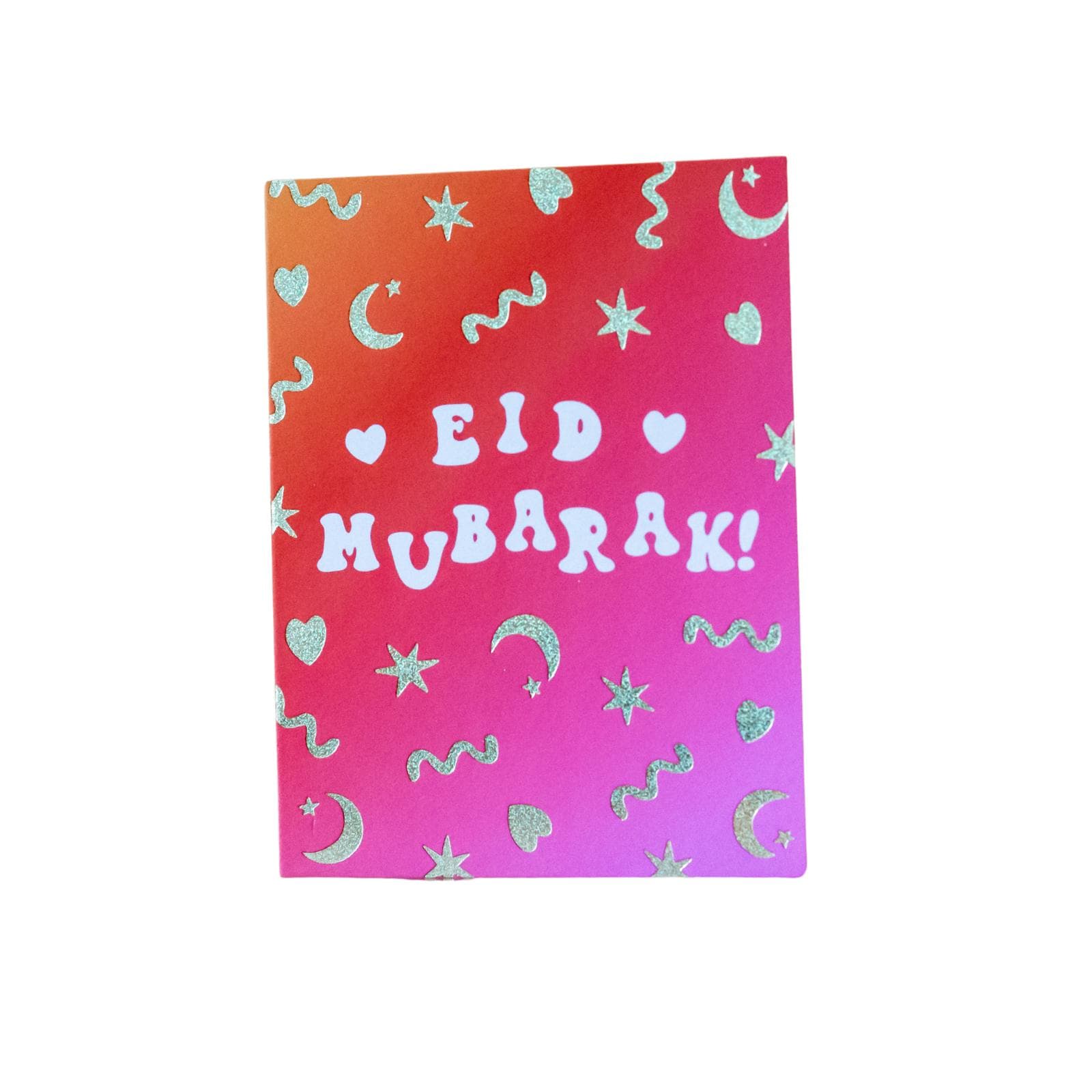 Eid Mubarak Greeting Card – Sunset Gradient Design - image 4
