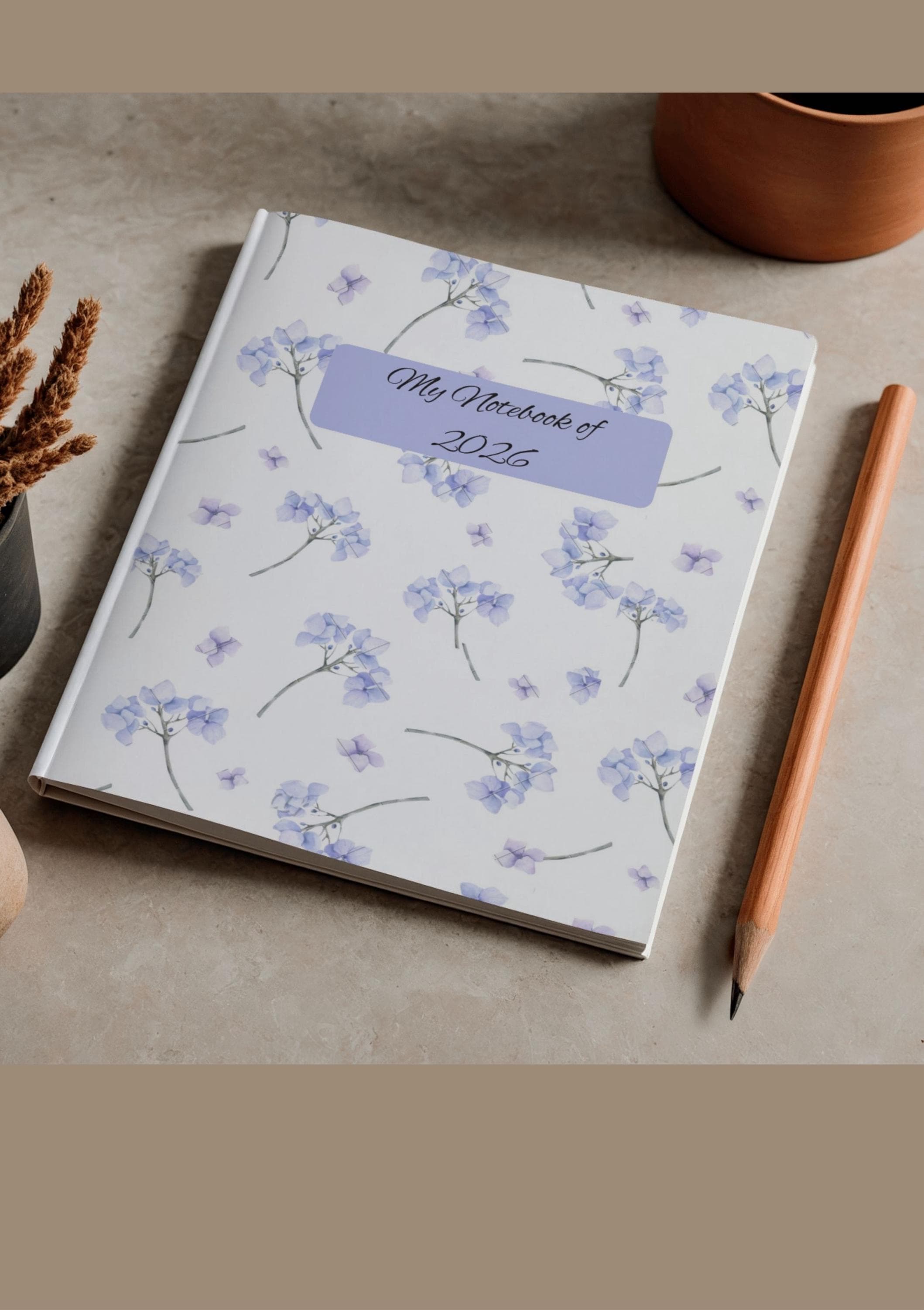 Vintage Flower Print Digital Notebook | GoodNotes, iPad, Tablet Planner (Instant Download) - image 5