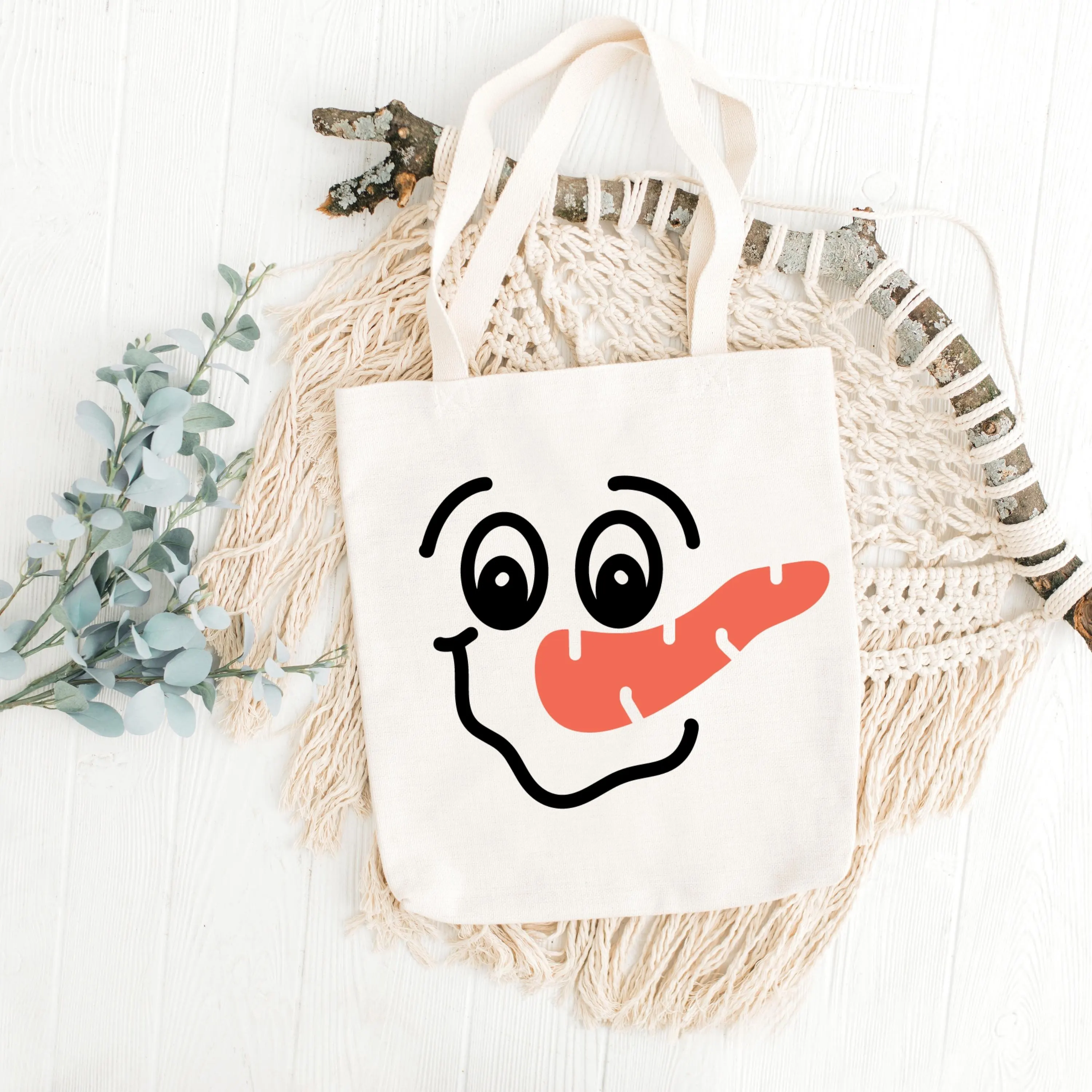 Snowman Faces SVG Bundle: 60 Winter Cut Files - image 3