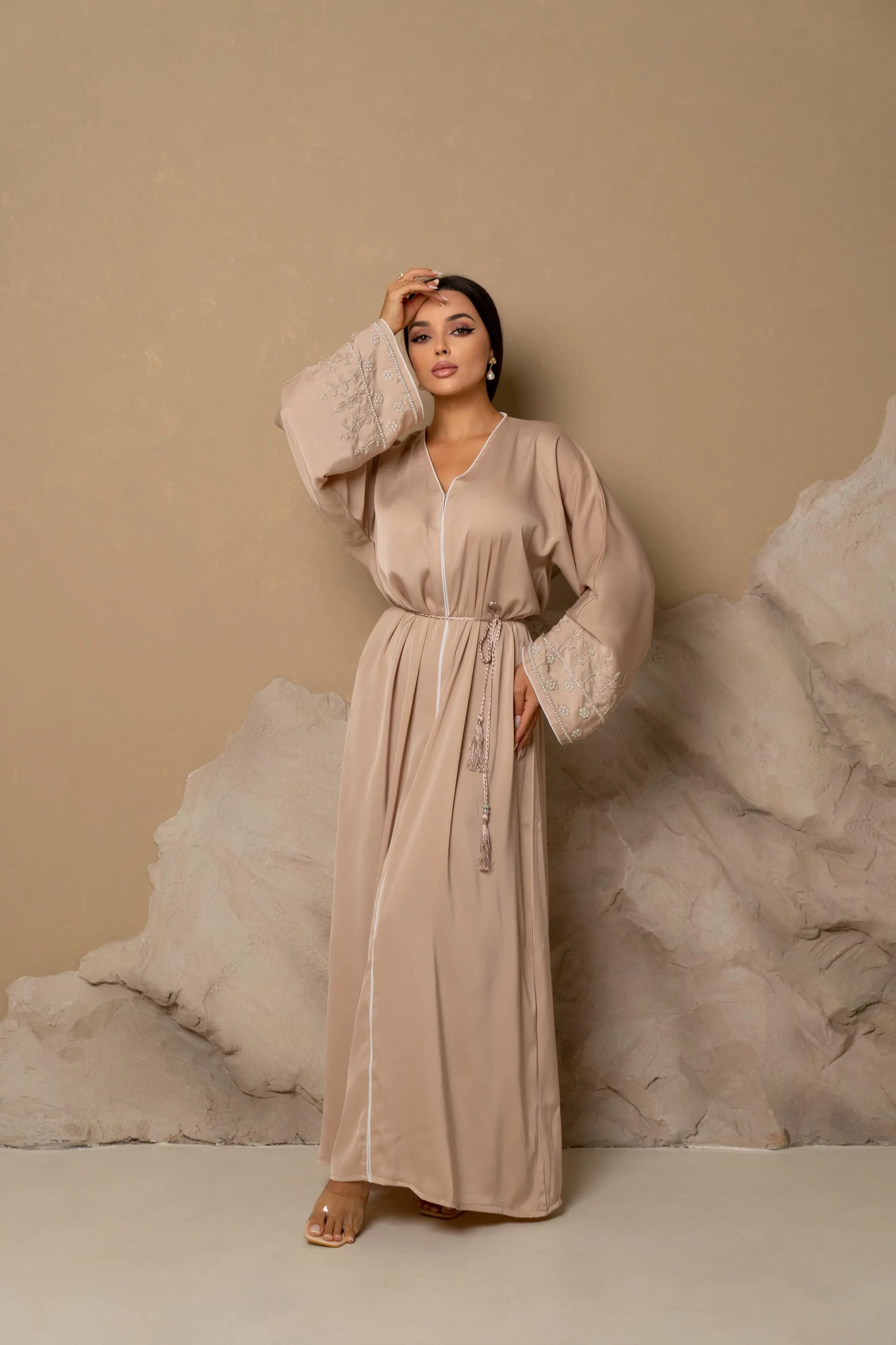 abayas for women abaya set eid abaya closed abaya embellished abaya pearl abaya sleeves embellished abaya