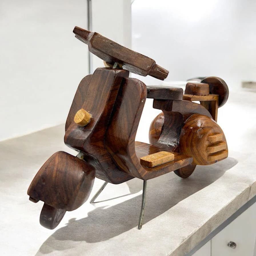 Wooden Truck,bi cycle, Motorcycle Rickshaw Art Miniature, Collectible, Decor Piece, Art Lover, Handcrafted Miniature, Home Decor, Gift Idea