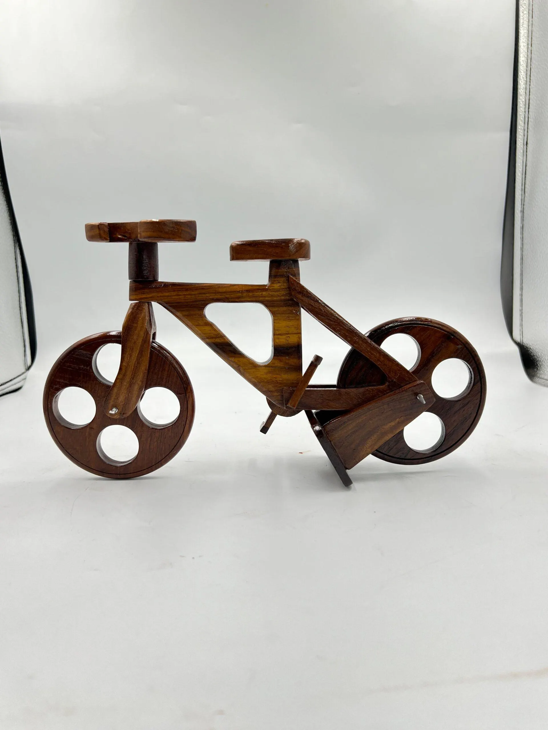 Wooden Truck,bi cycle, Motorcycle Rickshaw Art Miniature, Collectible, Decor Piece, Art Lover, Handcrafted Miniature, Home Decor, Gift Idea - image 4