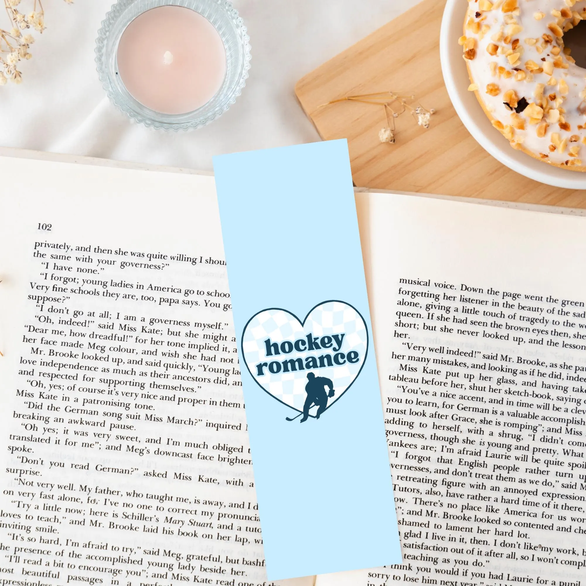 Hot Girls Read Hockey Romance Bookmark Bundle | In my bookish era | Romantasy | Hockey Romance | Smut - image 4