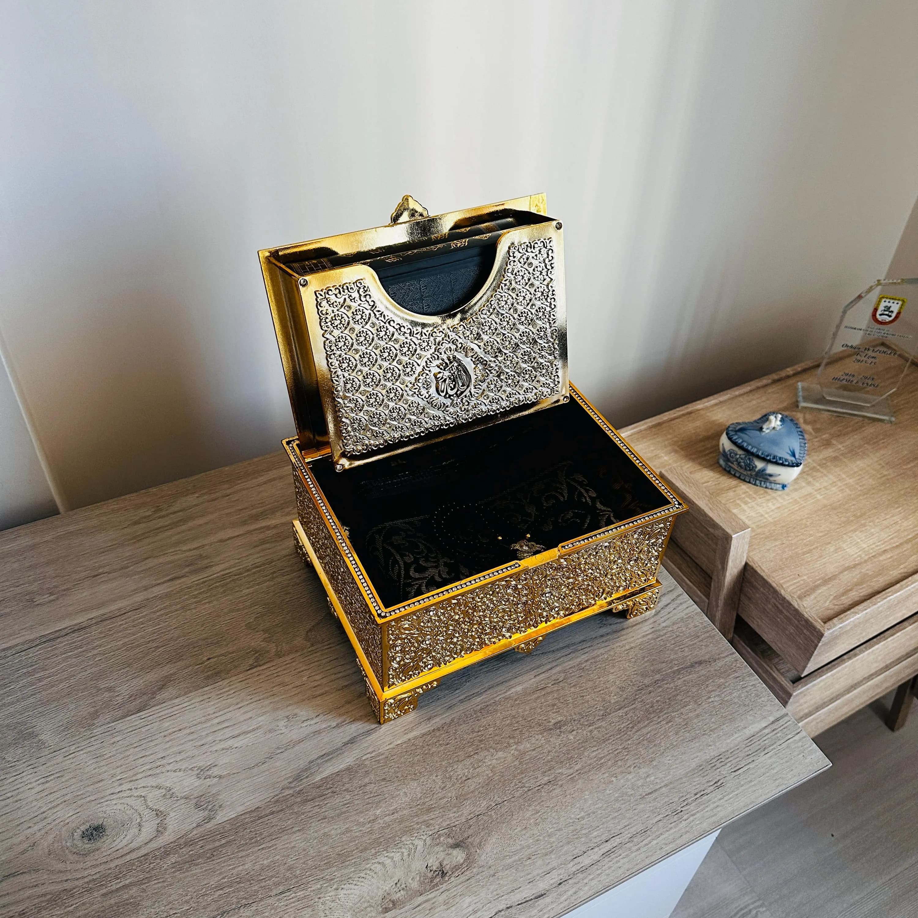 Islamic Gift Set: Muslim Birthday Gift, Islamic Wedding Gift, Mothers Day Gift, Quran Tasbih Prayer Rug Set, - image 2