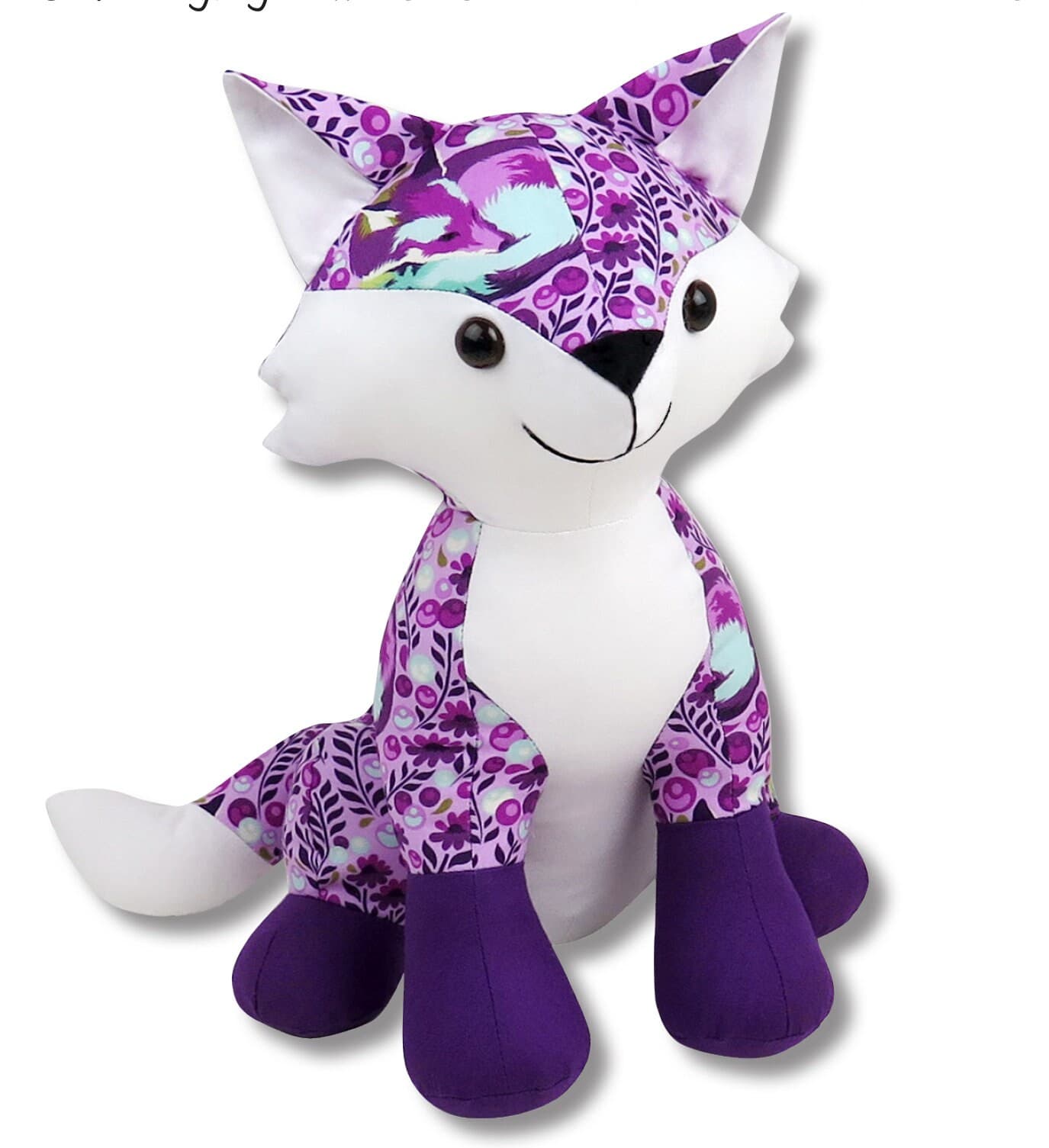 Funky Friends Factory, Stuffed Animal Pattern, Stuffie Pattern, Pauline McArthur Pattern, FFF Printed Pattern, Fifi Fox - image 4