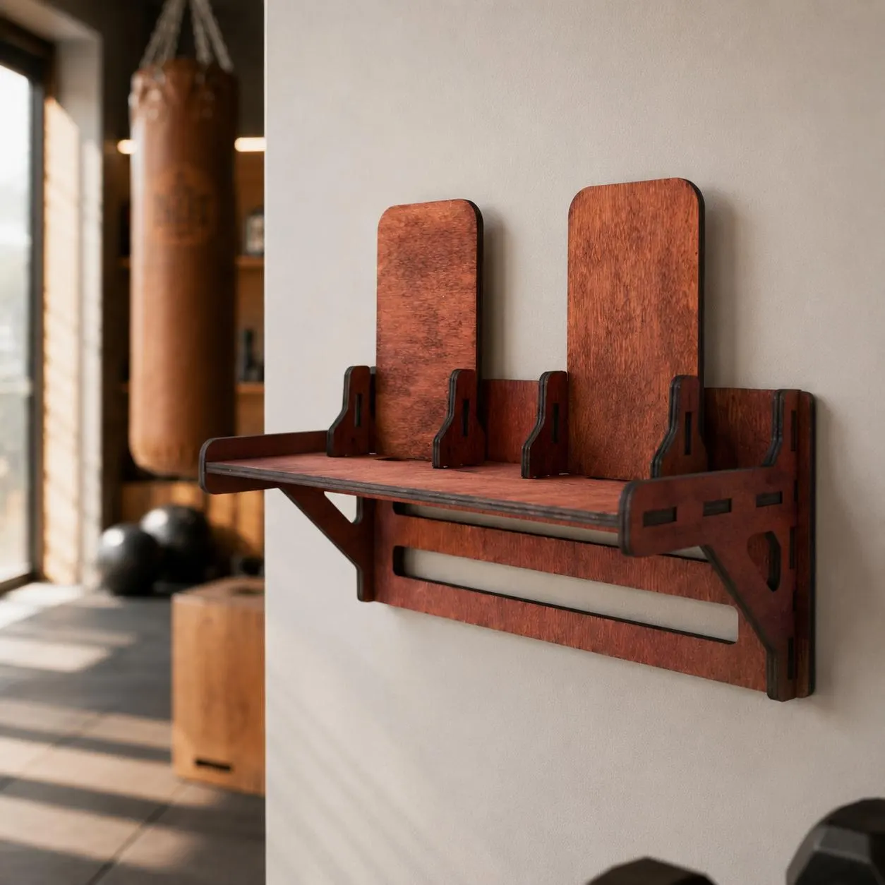 Boxing Glove Holder, Medal Hanger, Sports Medal Holder, Boxing Medal Display, Wooden Medal Rack, Wall Sports Organizer, Home Gym Decor - image 5