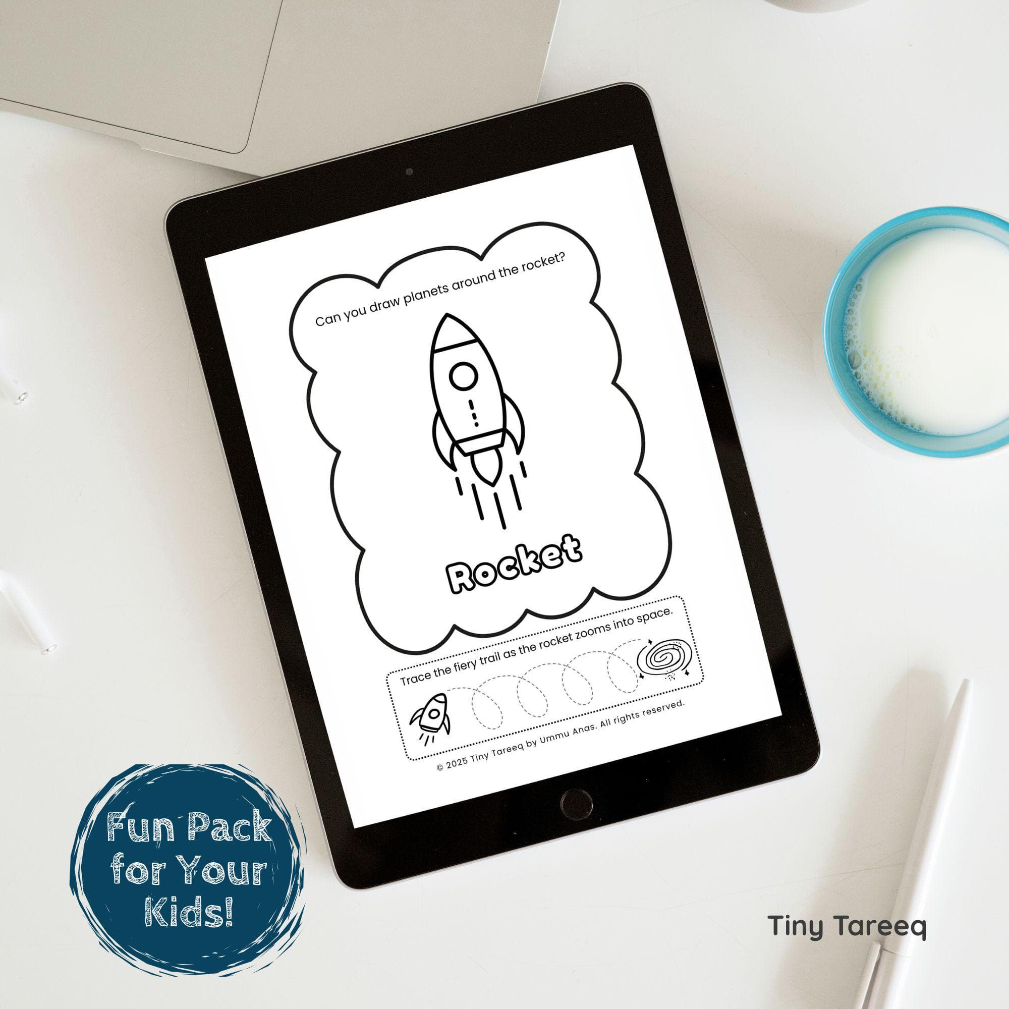 Vehicle Coloring Book for Kids: Transport Activity Pack (Printable PDF) Ages 3-7 - image 4