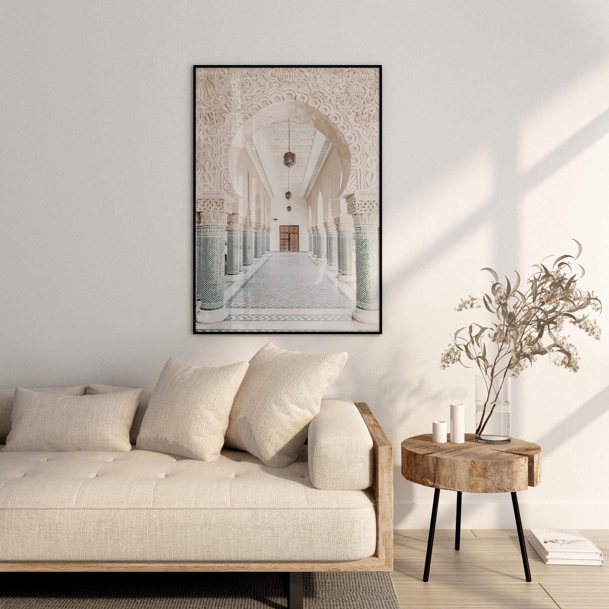 3x Islam Poster Set - Masjid Shukr Dua Islamische Kalligrafie Kunst Islamic Wall Art - Wanddeko Bilder Wohnzimmer Wandbehang Print - image 5
