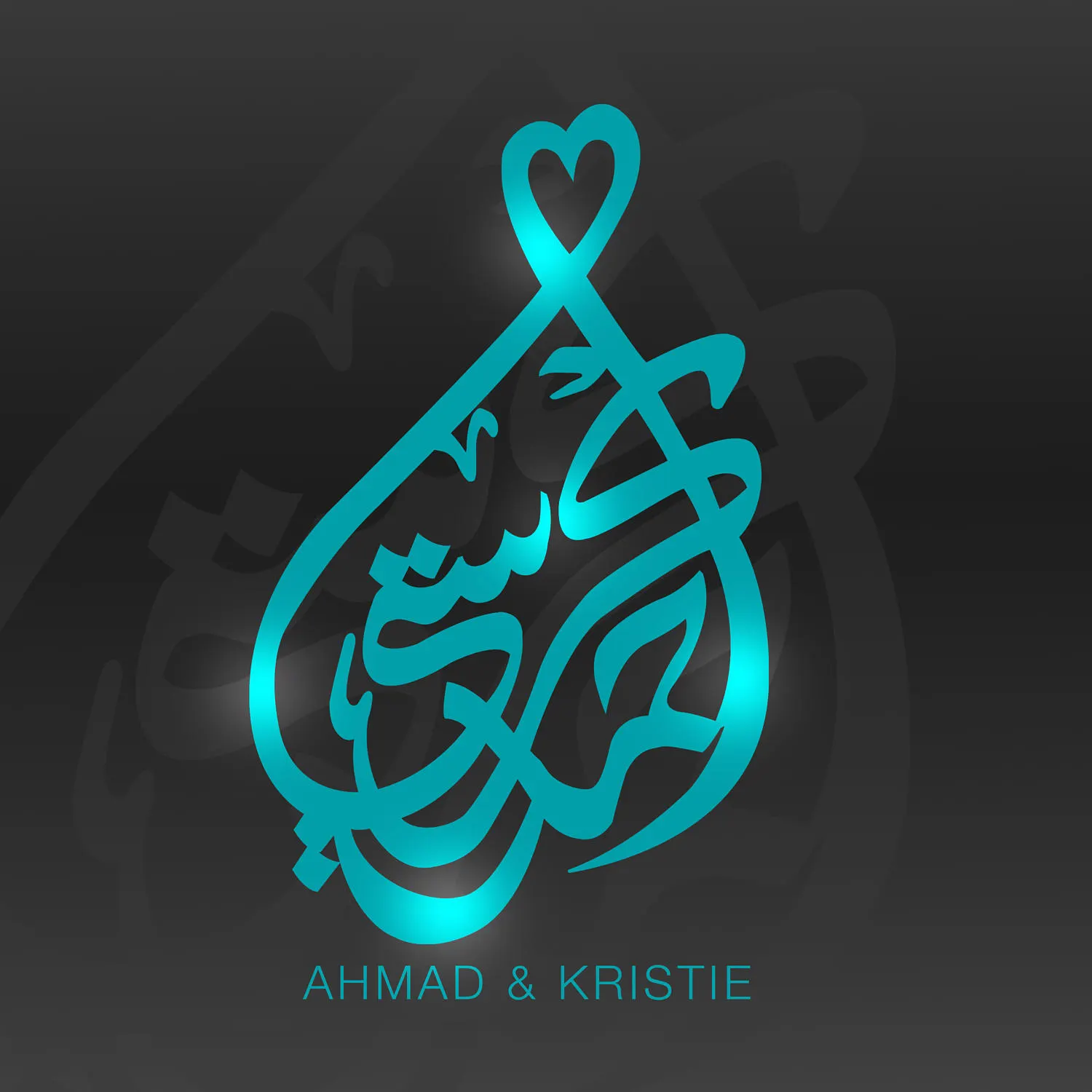 Custom Wedding Logo design - Arabic Logo - Wedding Monogram - Calligraphy Logo - totally customized logo - image 4