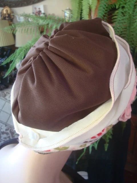 womens hat chemo hat headwear chemo gift soft hat beanie womens cloche flapper - image 3