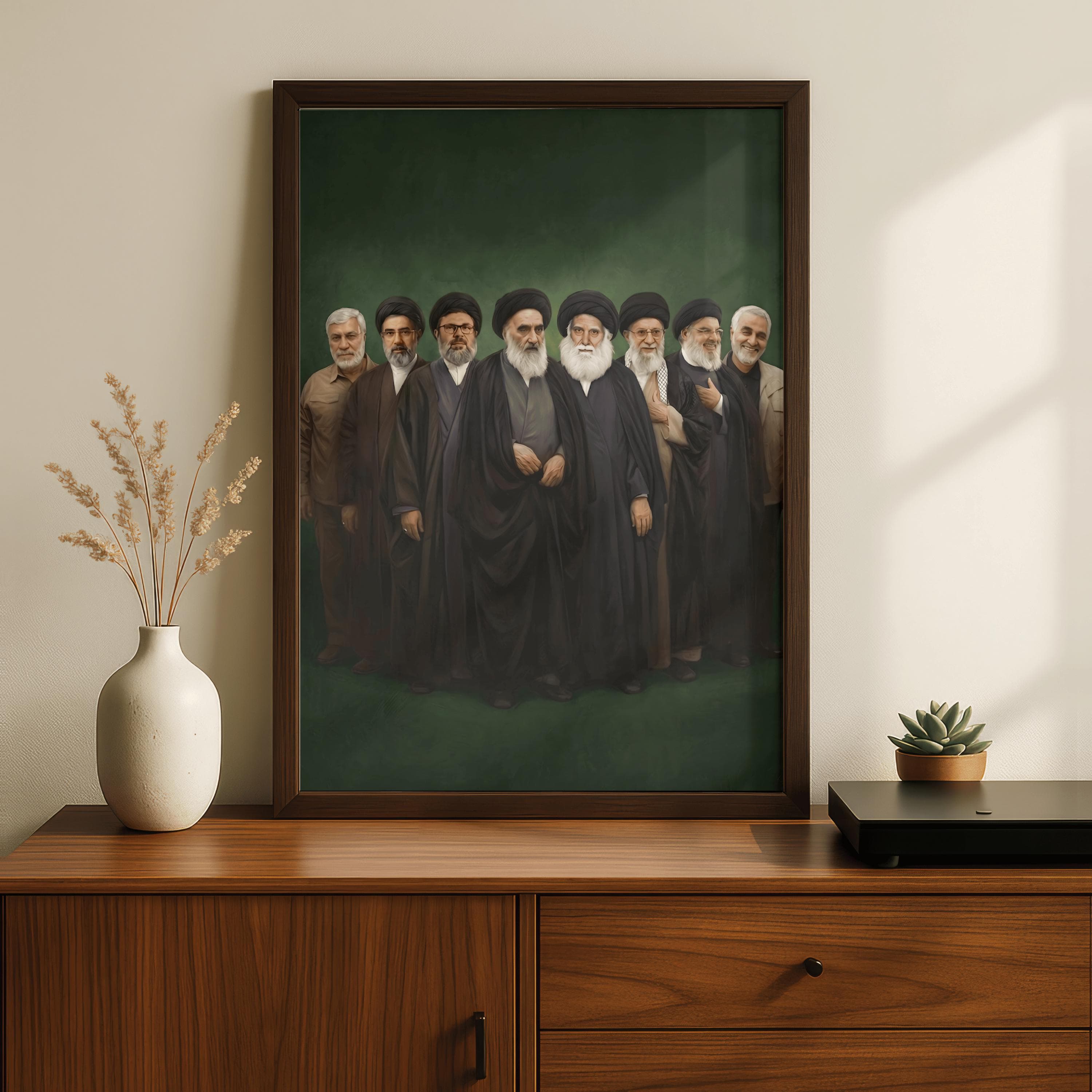 Shia Ulema & Martyrs Portrait Wall Art Home Decor | Islamic Printable Artwork - image 5