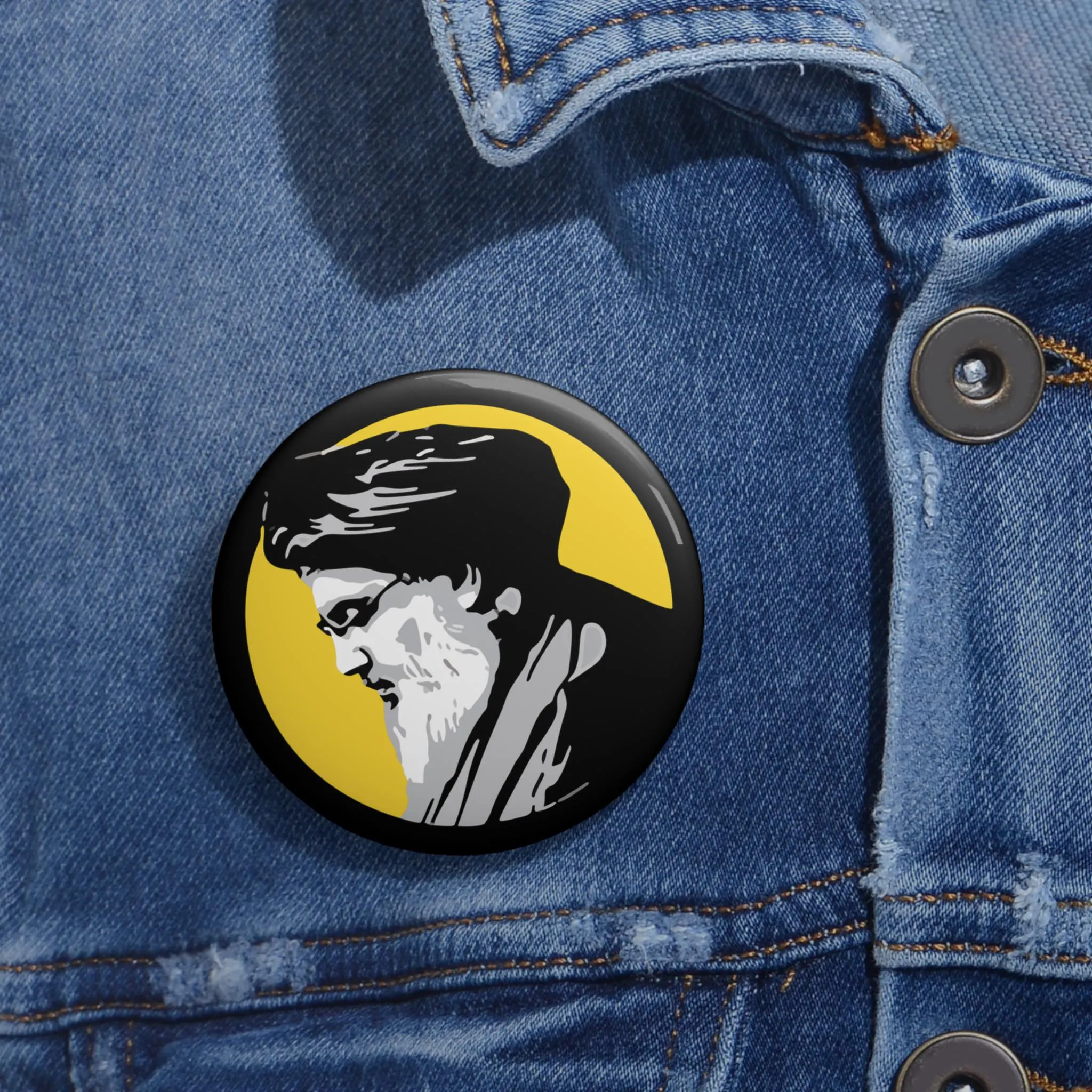 Syed Hassan Artwork Pin Button | Shia Islamic Badge | 3 sizes - image 5