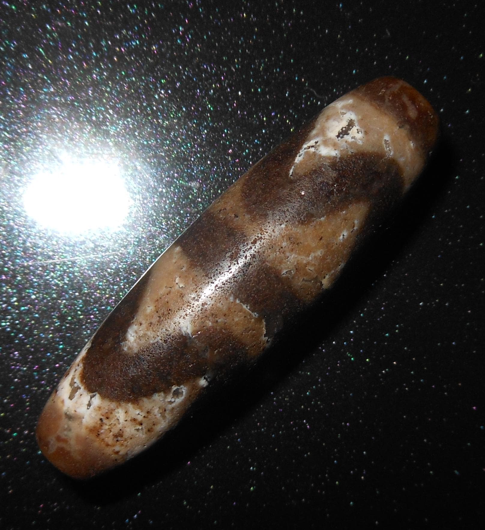 no. 118 - Sea Waves - Surfer - Dzi - Tibetan Dzi Amulet - Amuleto Dzi Tibetano - Tibetische Dzi Amulett - image 4
