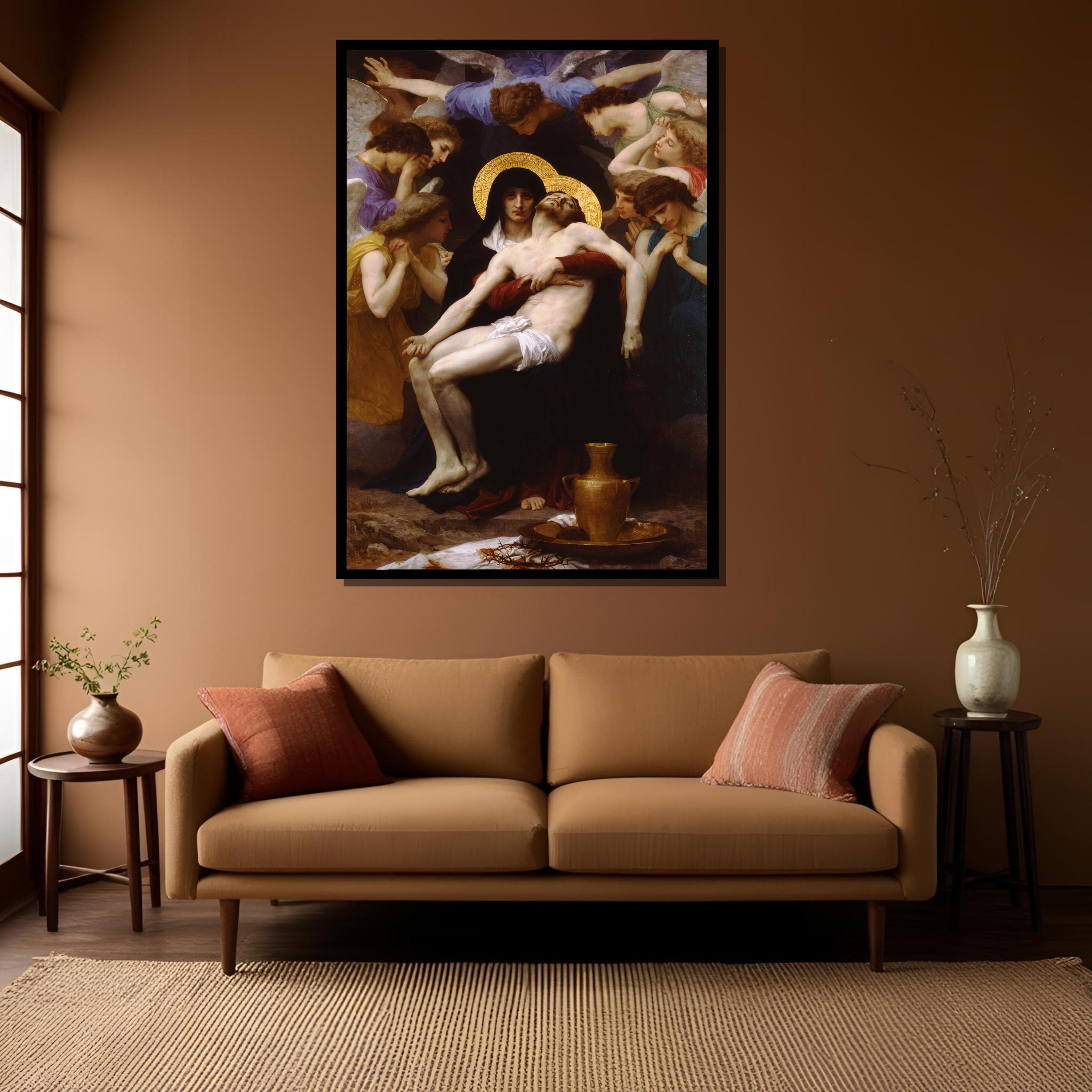 William Bouguereau Pieta Canvas Print, Classic Religious Wall Art - image 4