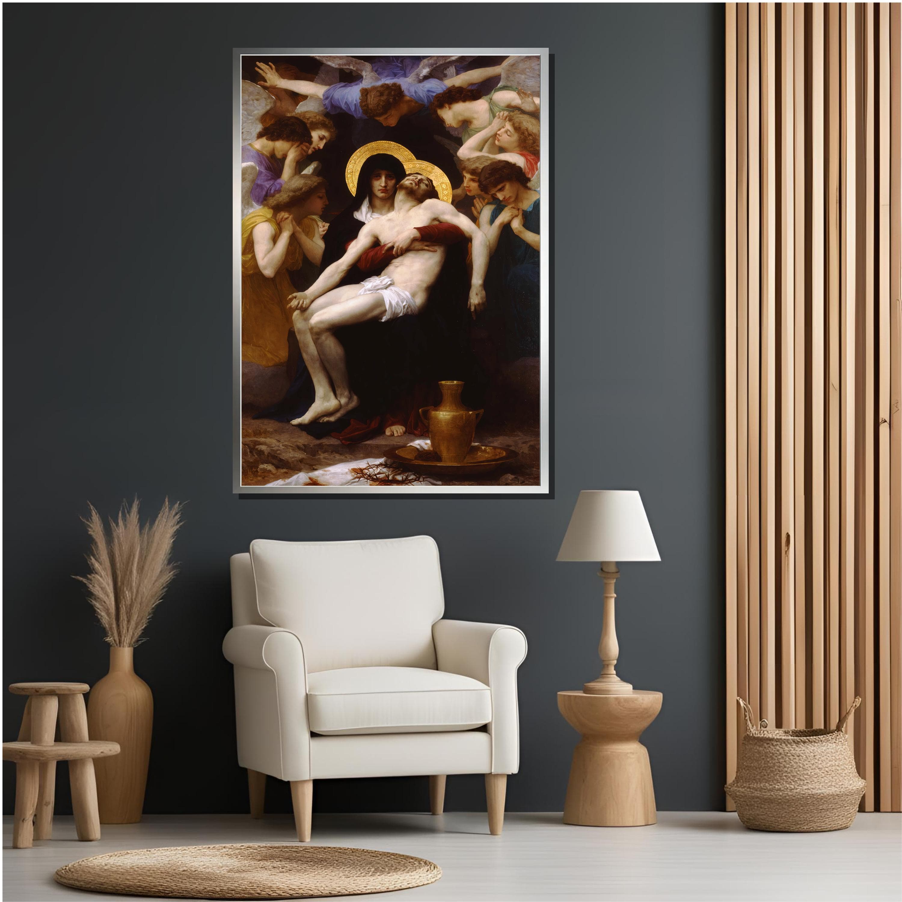 William Bouguereau Pieta Canvas Print, Classic Religious Wall Art - image 5