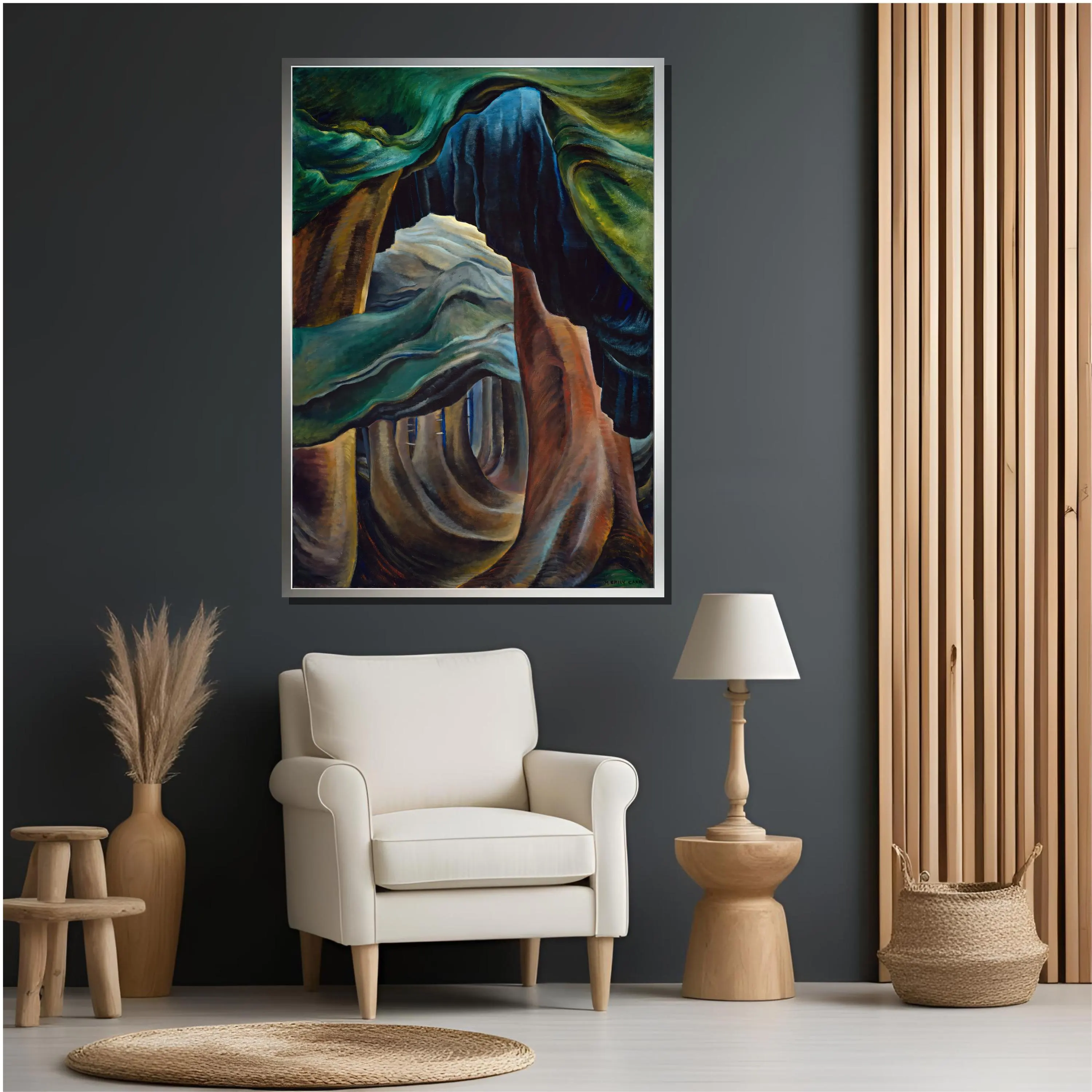 Emily Carr Forest Print, British Columbia Art, Cubism Post-Impressionism - image 4