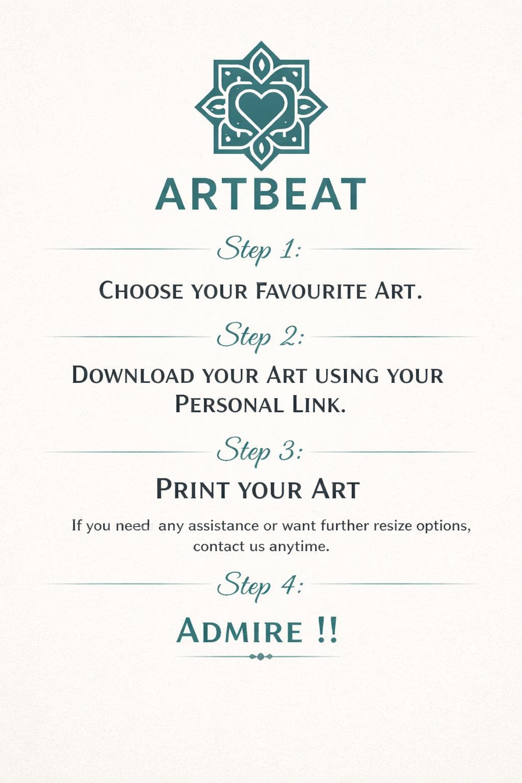 Kun Fa Ya Kun Modern Islamic Art instant printable blue - image 5