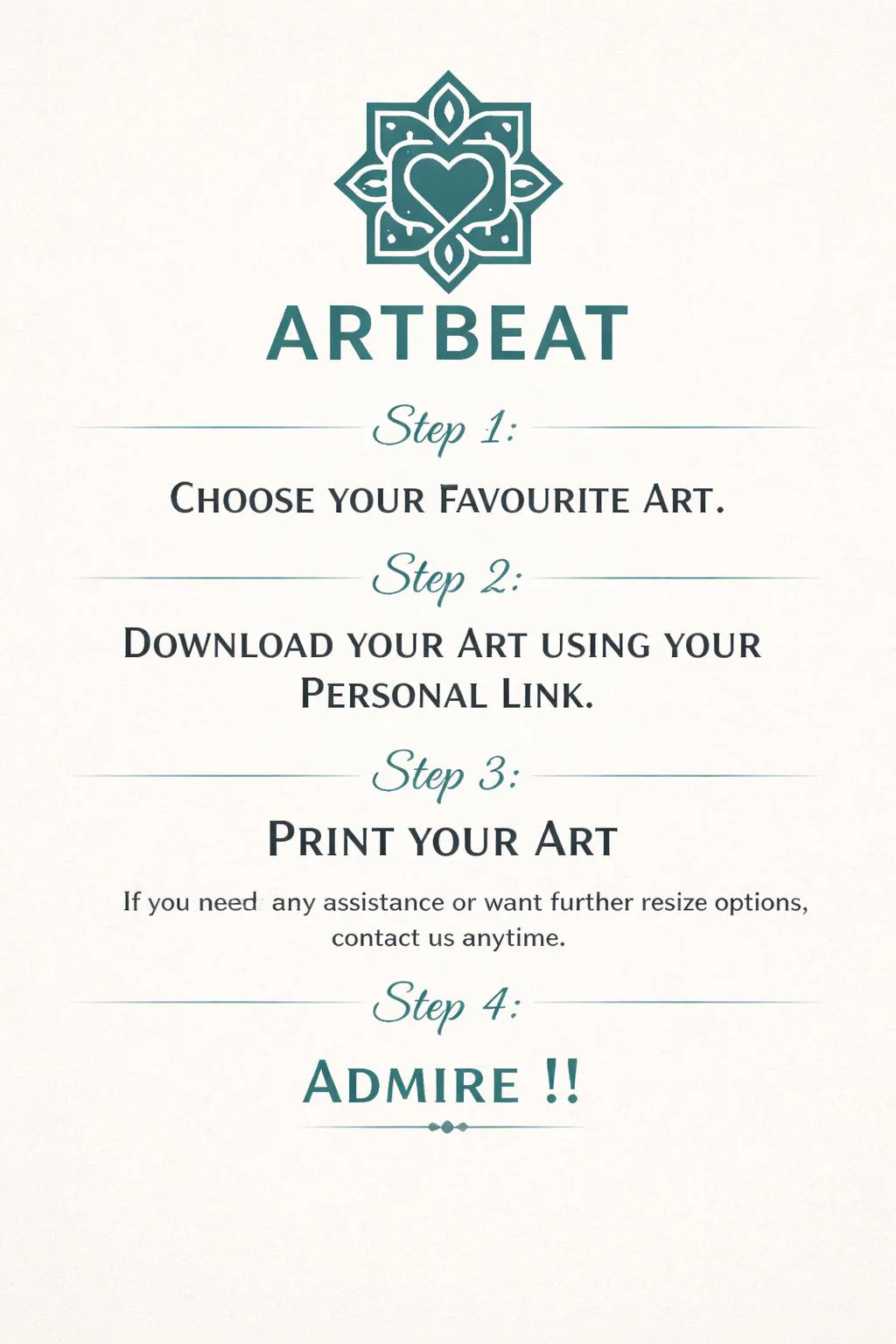 BİSMİLLAH : Bismillah stylish monochrome wall art print. - image 5
