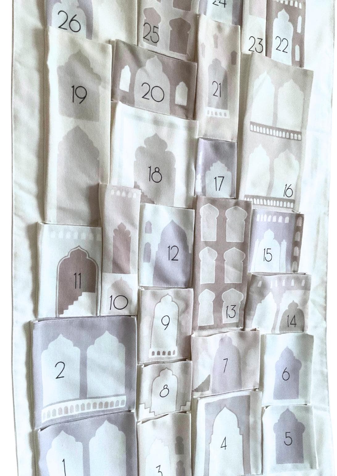 NEW! PREORDER Beige / Neutral Mosque 30 Day Pocket Ramadan Good Deed Calendar Eid Ramadan Gift Quran Iftaar Duaa musallah Islamic muslim