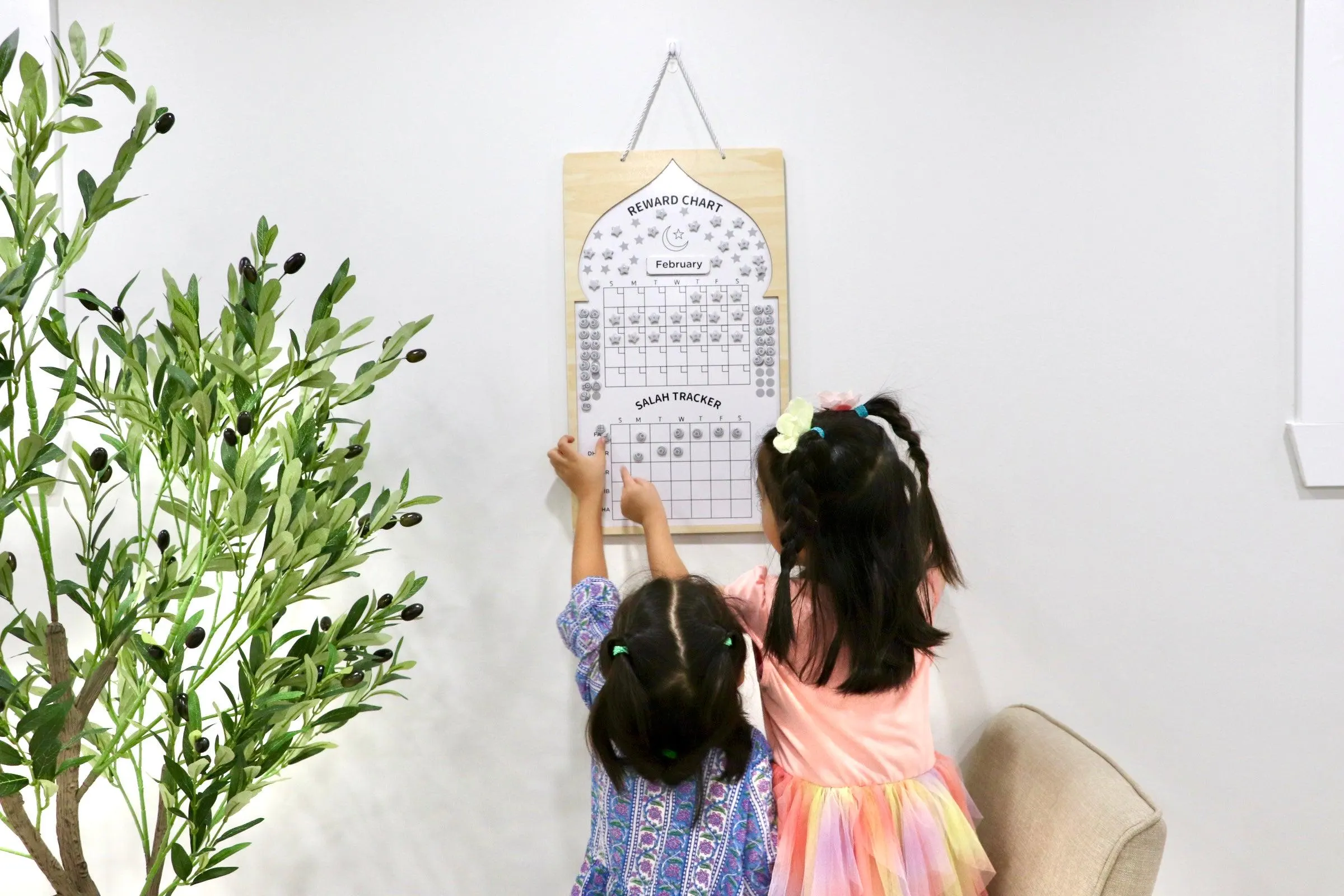Magnetic Salat Tracker & Good Deed Reward Chart | Quran Salat Mosque Masjid Homeschool Montessori Muslim Islamic Studies Homeschool Ramadan
