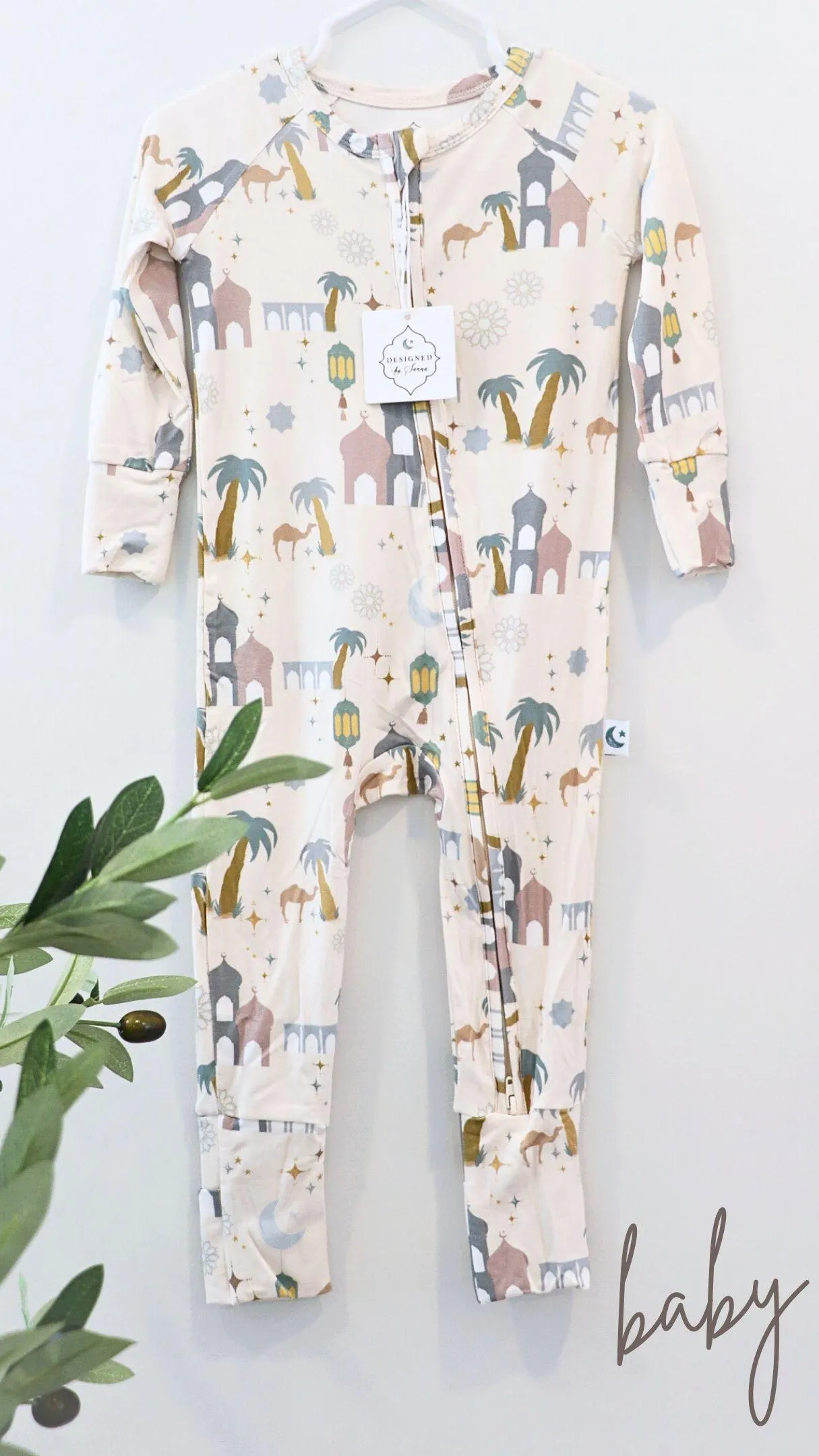 Eid Promise! Pajama Set of 2 Moon Light Worship Family Matching PJs, Soft, Cozy, Ready to Ship, Mosque, Masjid, Muslim, Arabic, Hijab, Hajj, Gold Moon Star Abaya & Hijab Set celestial moon-star embroidery kimono embroidered eid modest muslim women modest Dubai Emirates Arabia arabic arab women jilbab kufiyeh kaftan