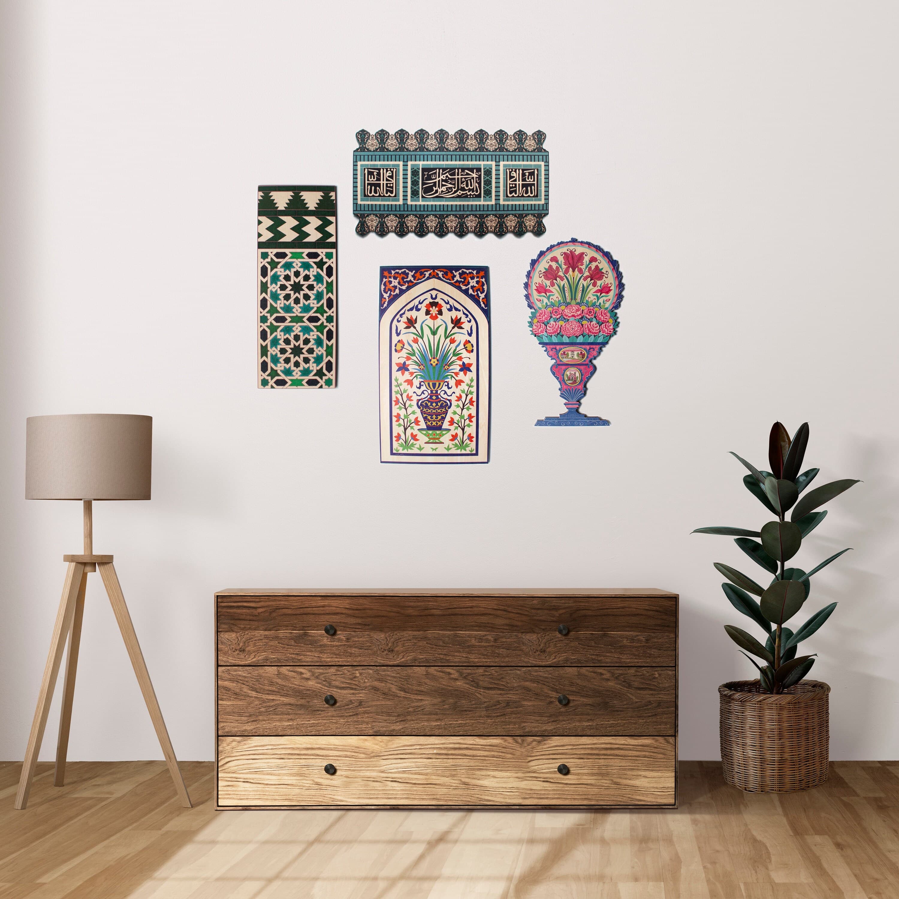 Palestine Al Aqsa Mosque Artwork | Muslim Travel Collection | Wood Art Panel | dome of the rock, Islamic Heritage art Eid Ramadan sign salat
