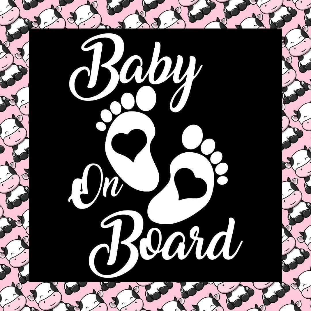 Baby On Board Car Window Bumper Sticker Vinyl Decal - image 4