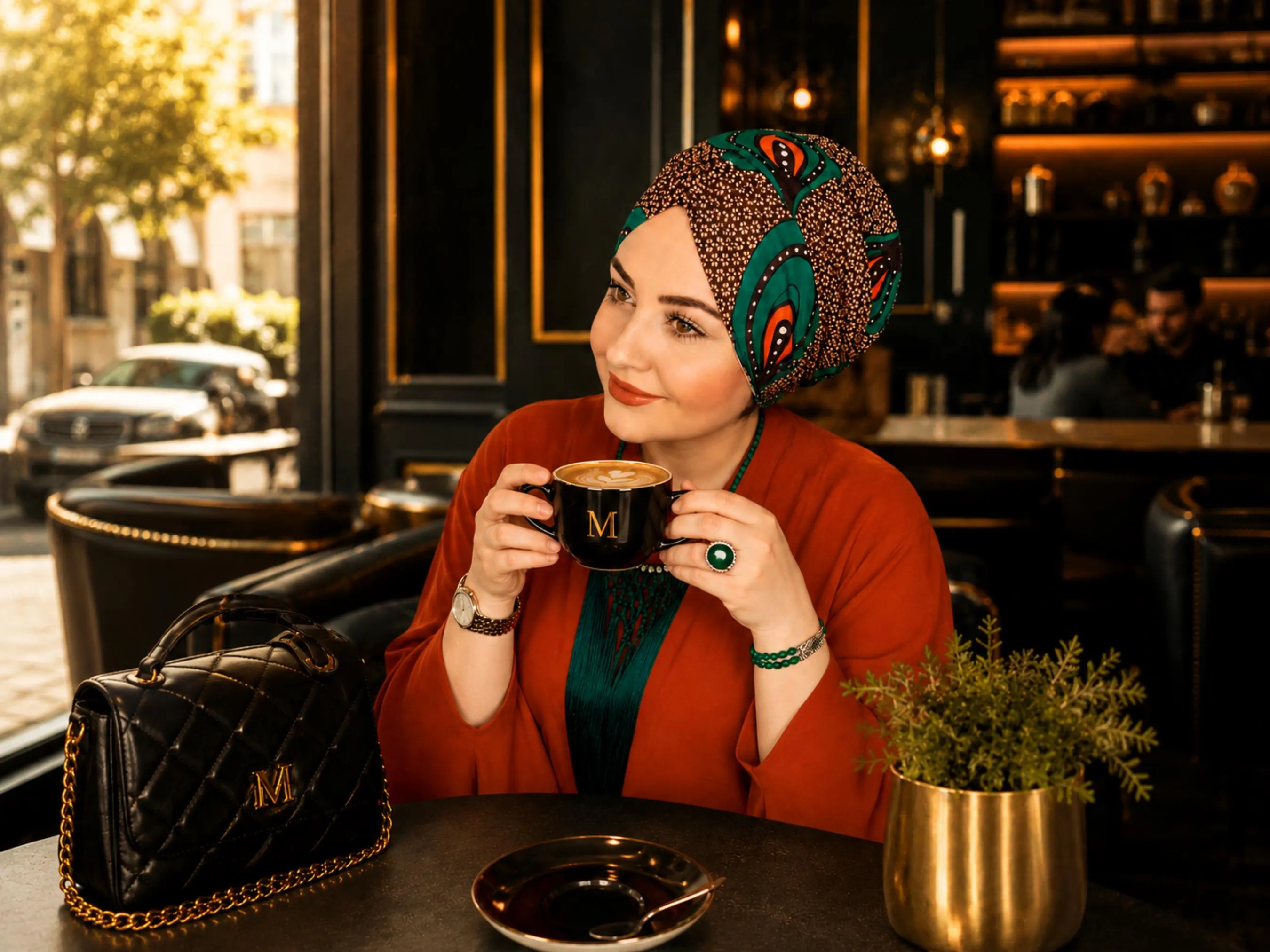 Luxury Instant Turban | Soft Stretch Fit | Effortless Modest Glam | Ready in Seconds | Pin-Free Comfort | Breathable Elegant Wrap - image 4