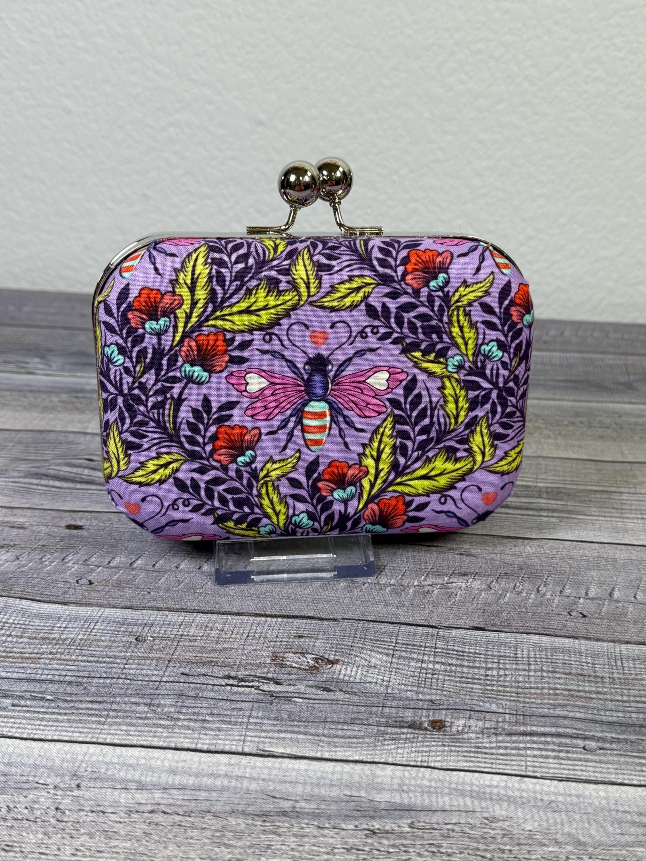 Tula Pink Dragonfly Hard Case Clutch - image 2