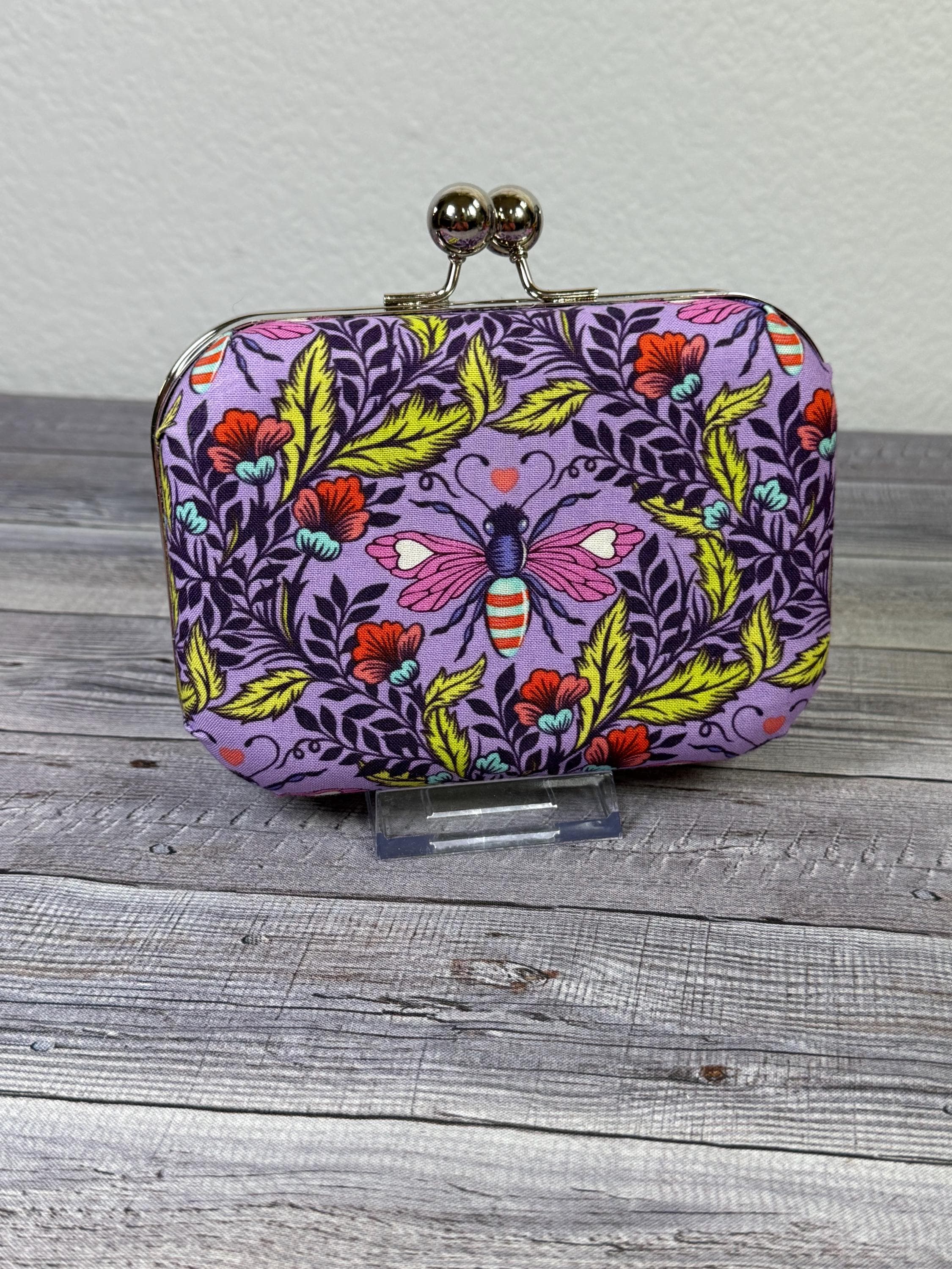 Tula Pink Dragonfly Hard Case Clutch - image 3