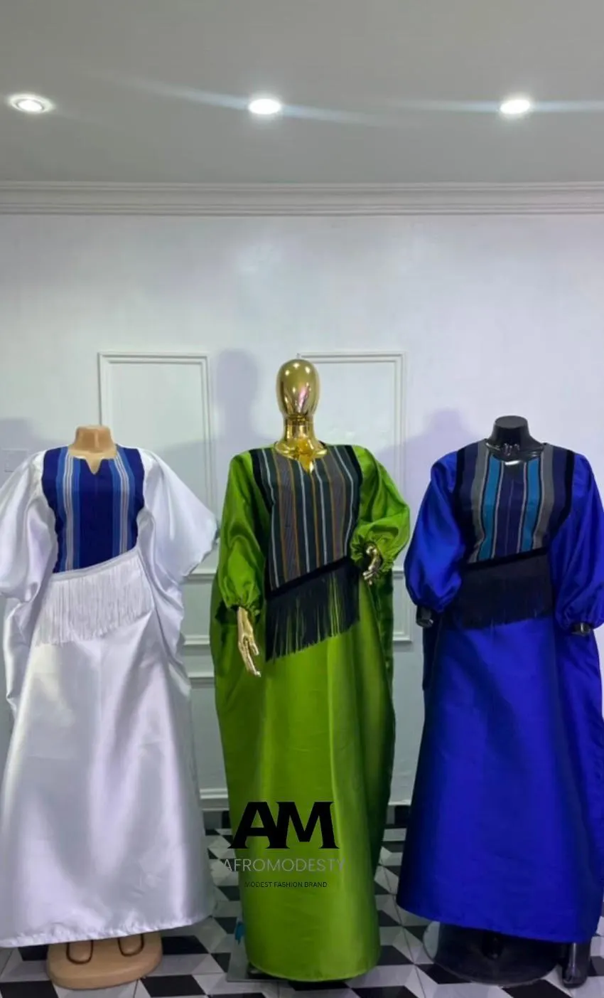 Women’s Unique Luxury African Bubu Dresses for Eid Wedding Dinner Dates Outings